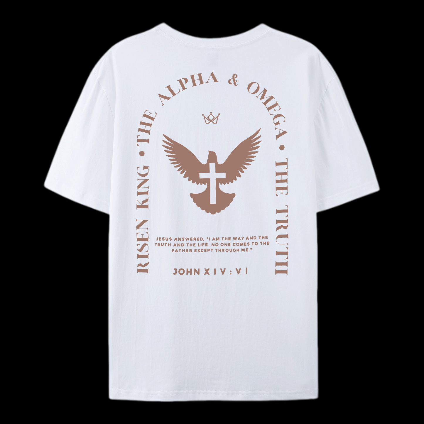 Jesus Is The Way The Truth The Life Cotton T-Shirt