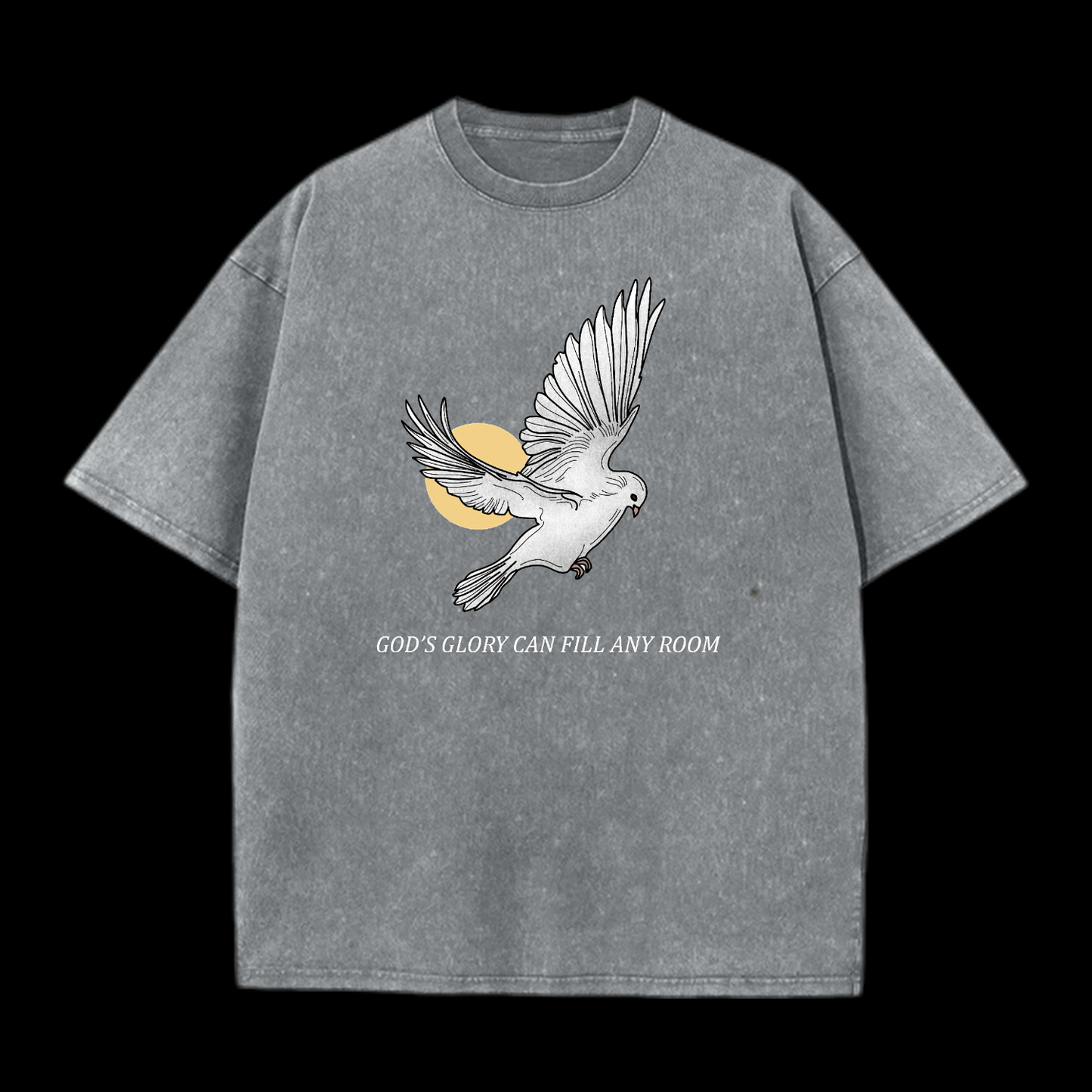 God's Glory Can Fill Any Room Washed T-Shirt
