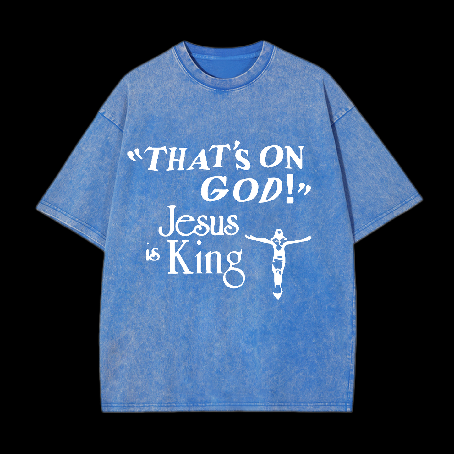 Jesus Is King Washed T-Shirt