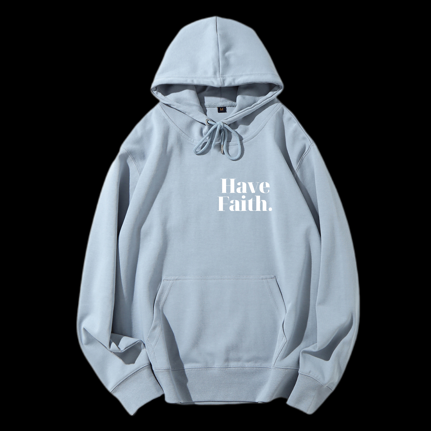 Have Faith Drawstring Hoodie