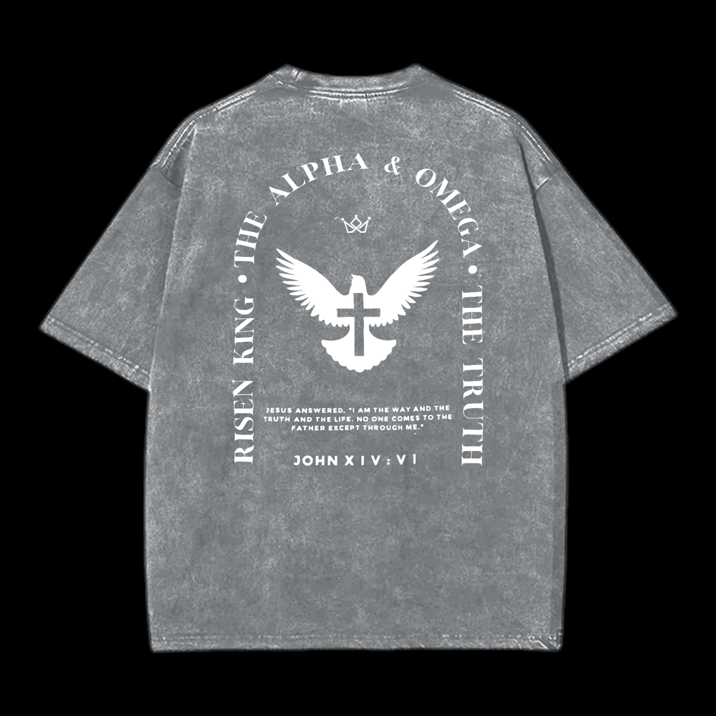 Jesus Is The Way The Truth The Life Washed T-Shirt