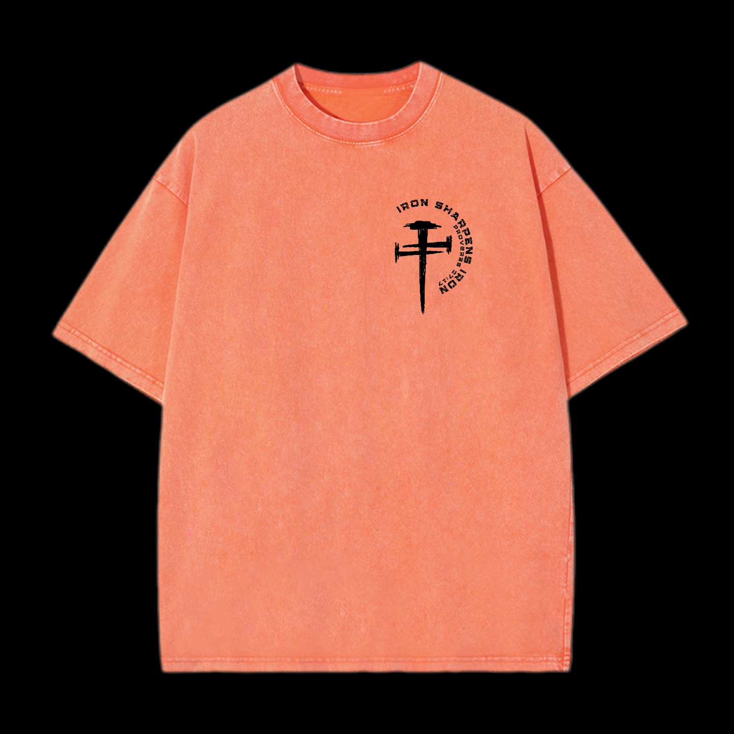 Iron Sharpens Iron Washed T-Shirt