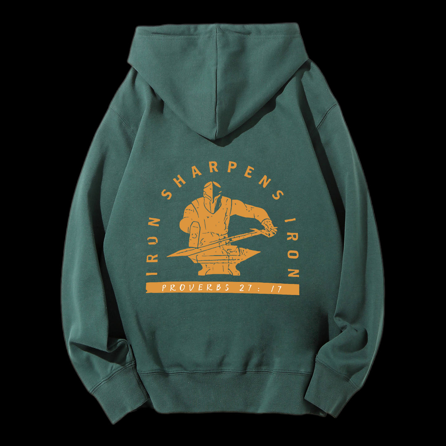 Iron Sharpens Iron Drawstring Hoodie