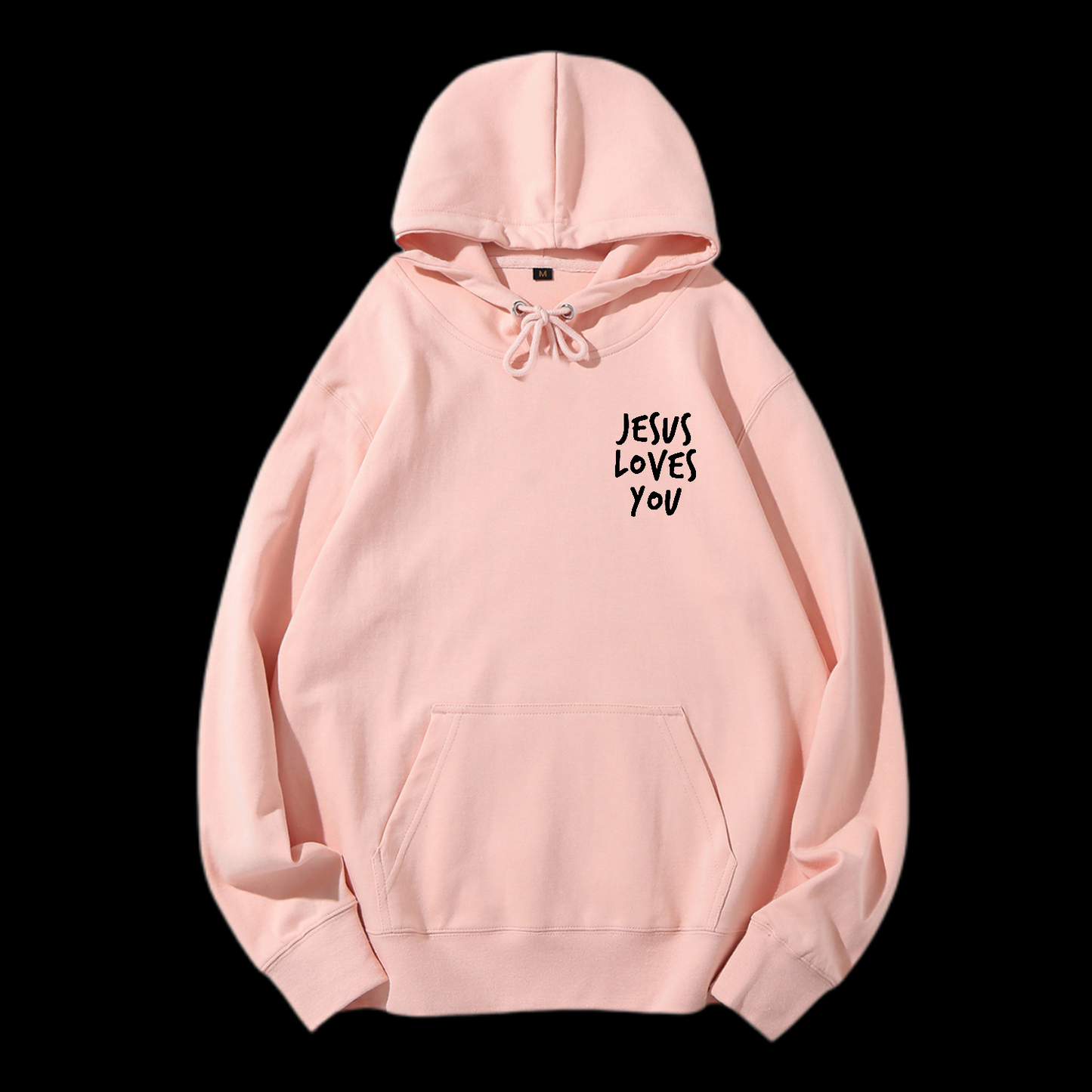 Jesus Loves You Drawstring Hoodie