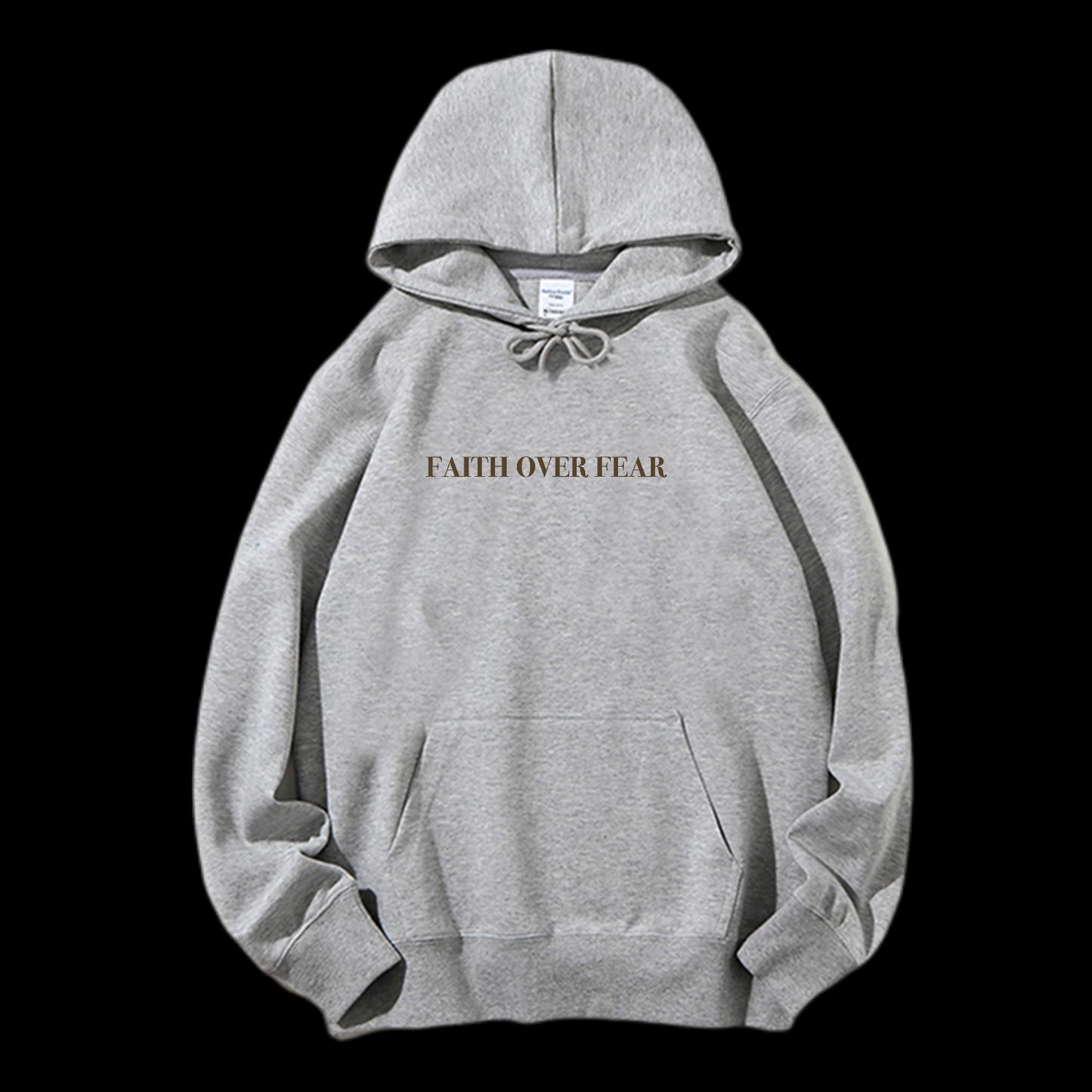 Faith Over Fear Drawstring Hoodie
