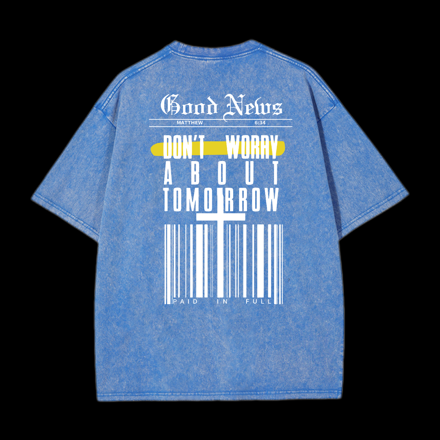 Do Not Worry Washed T-Shirt