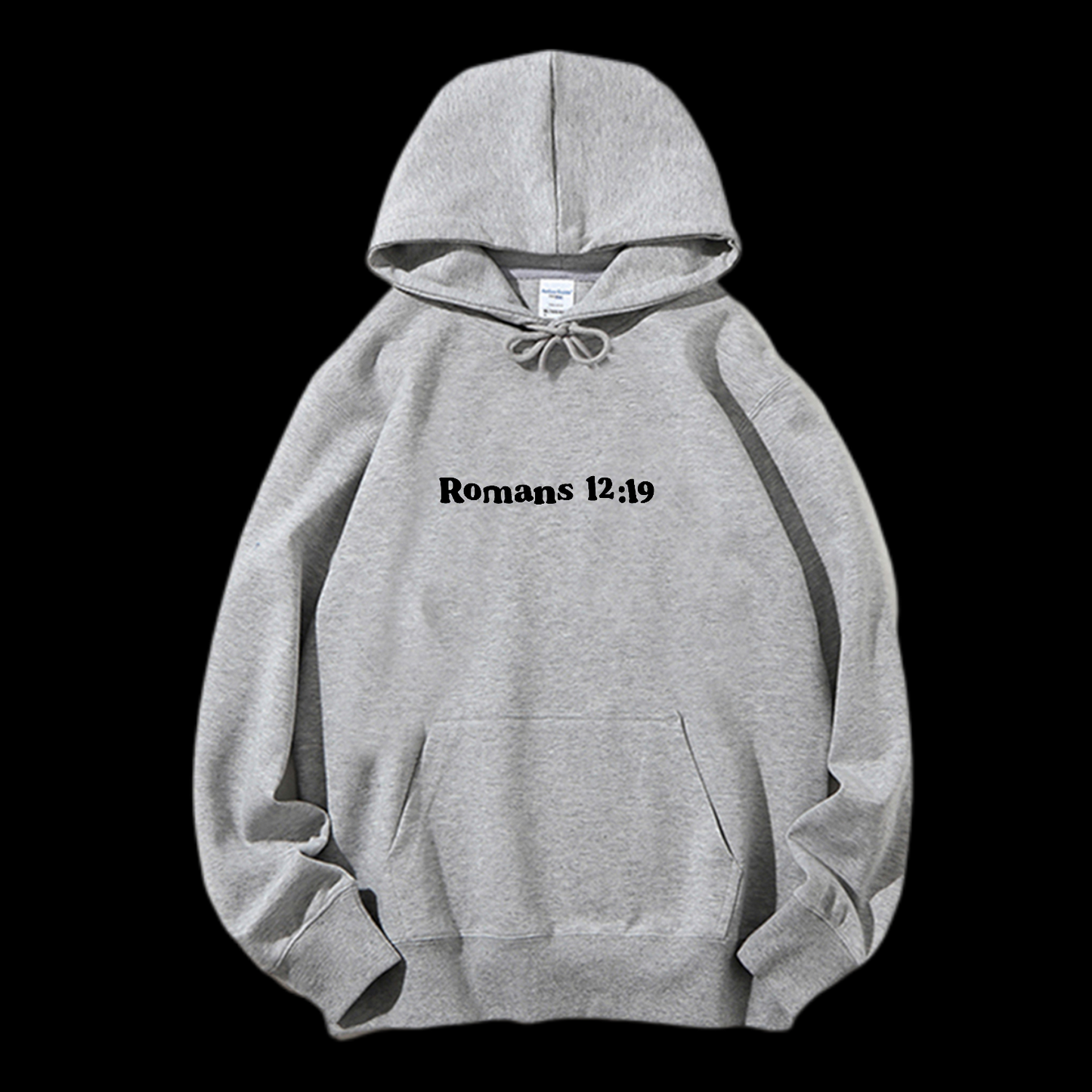 Romans 12:19 Drawstring Hoodie
