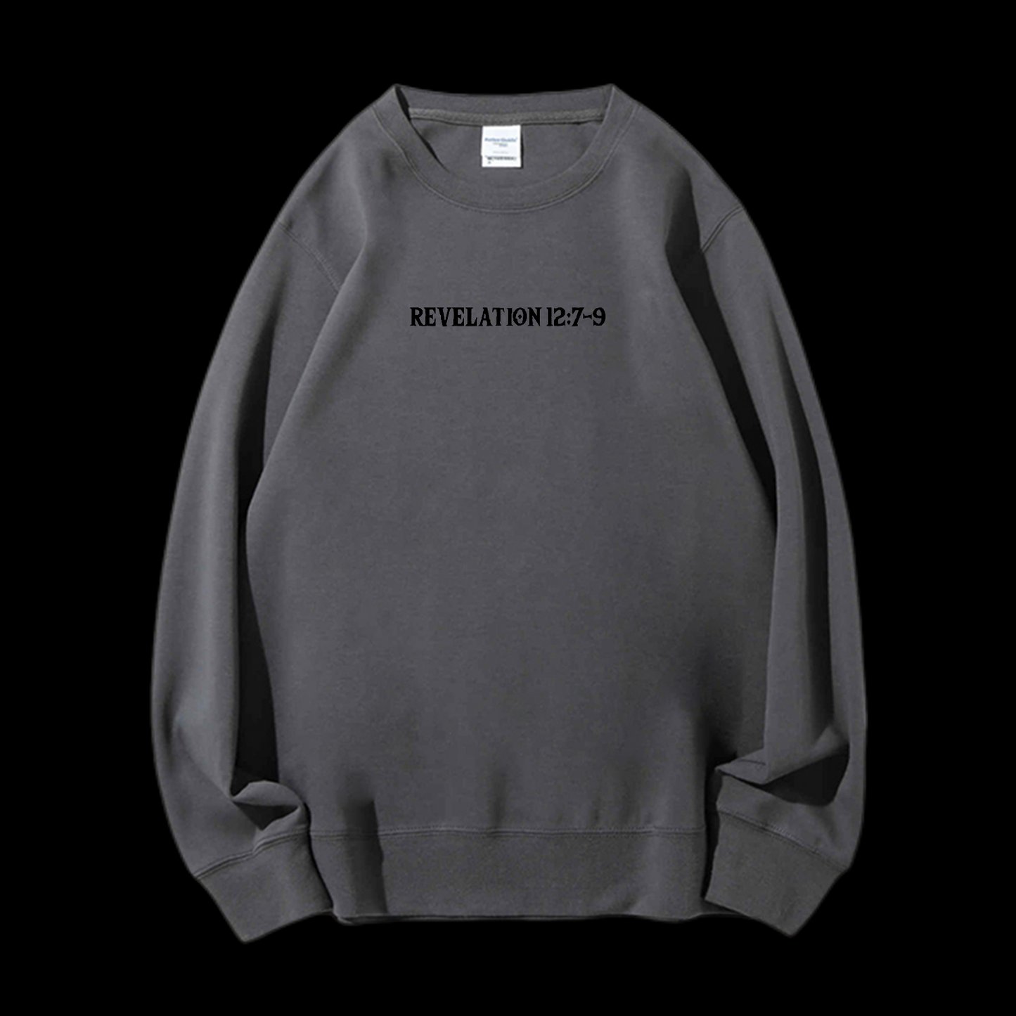 Revelation 12:7-9 Crewneck Sweatshirt