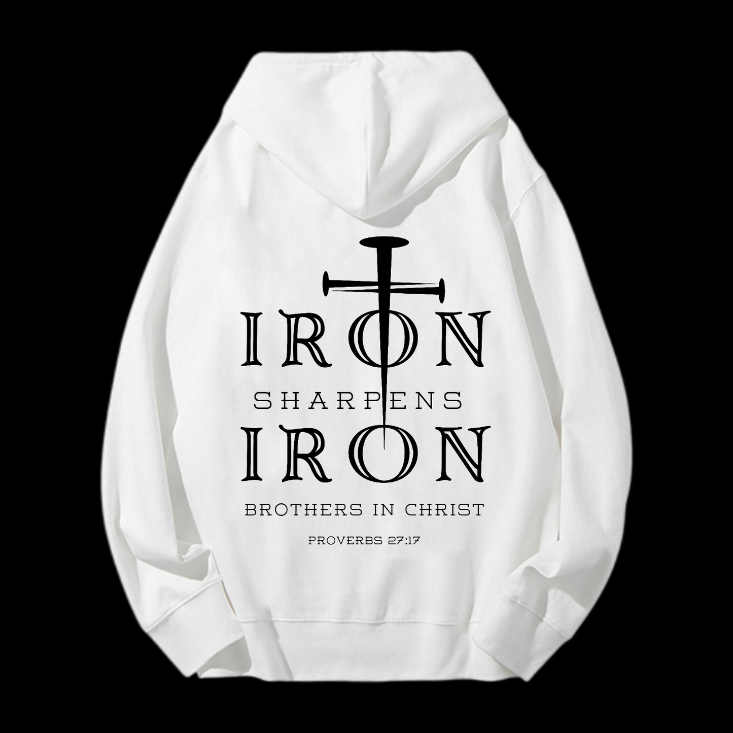 Iron Sharpens Iron Drawstring Hoodie