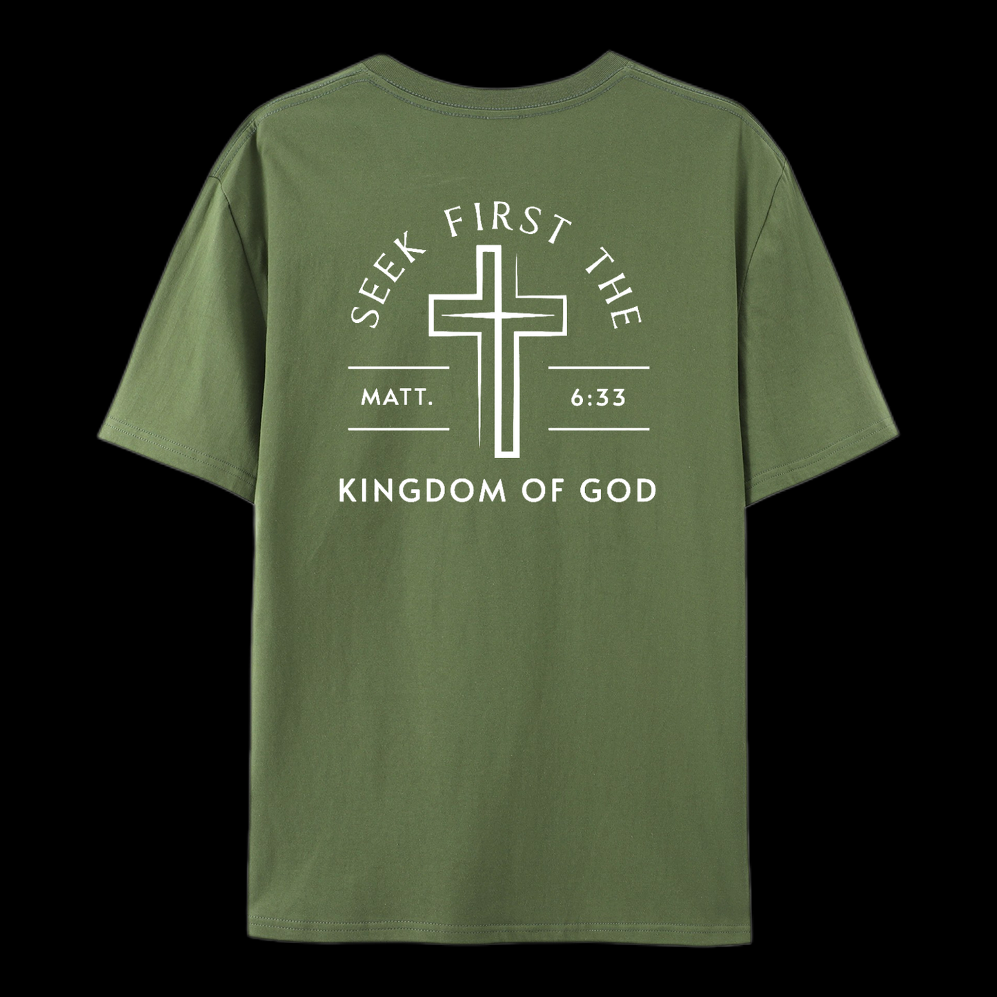 Kingdom Of God Cotton T-Shirt