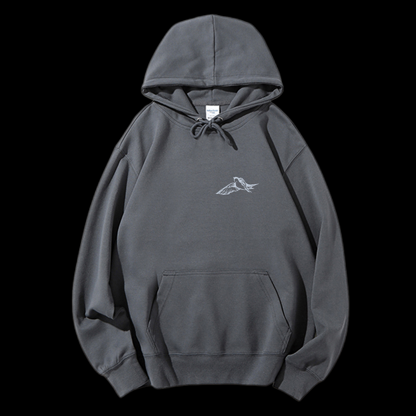 Look At The Birds Of The Air Drawstring Hoodie
