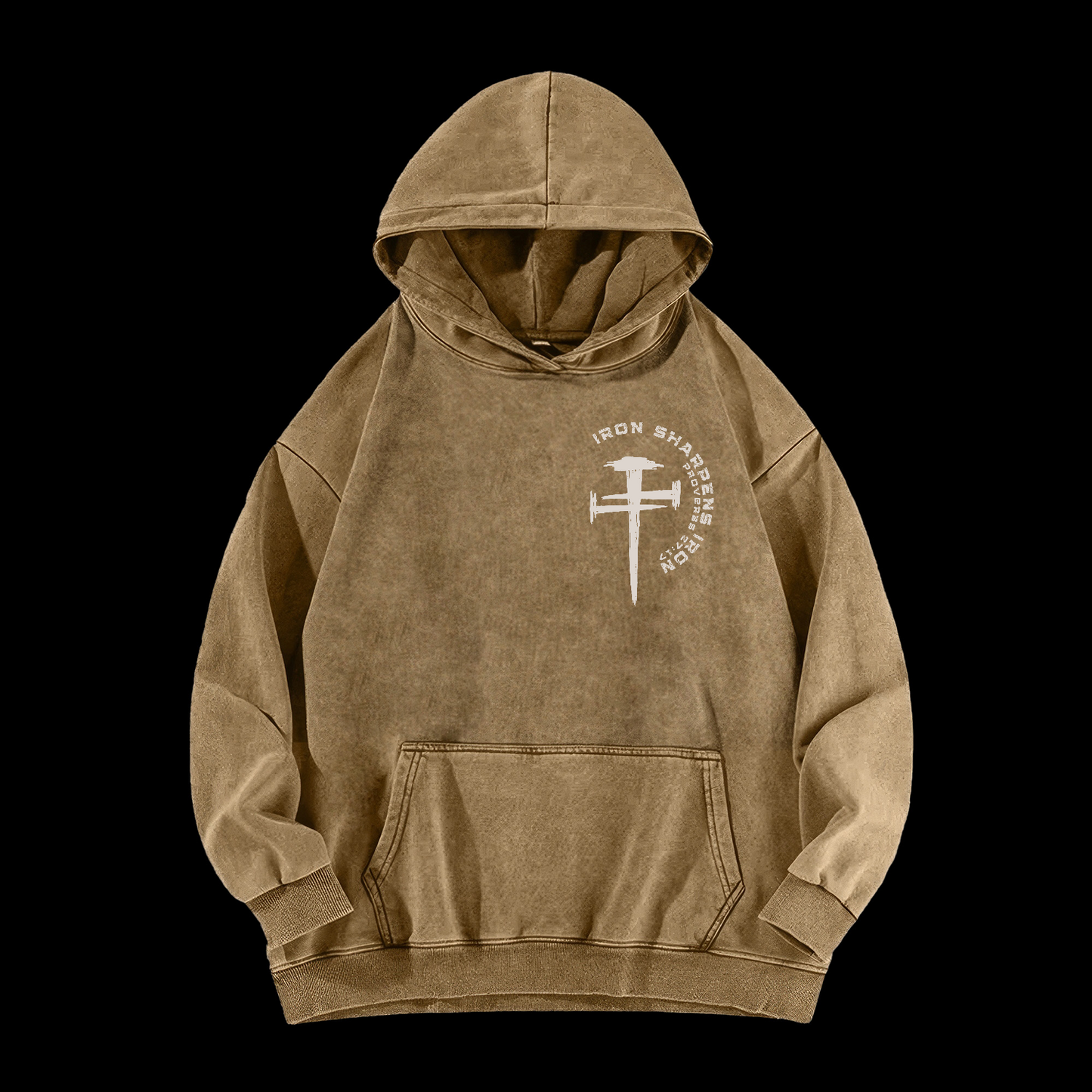 Iron Sharpens Iron Washed Hoodie