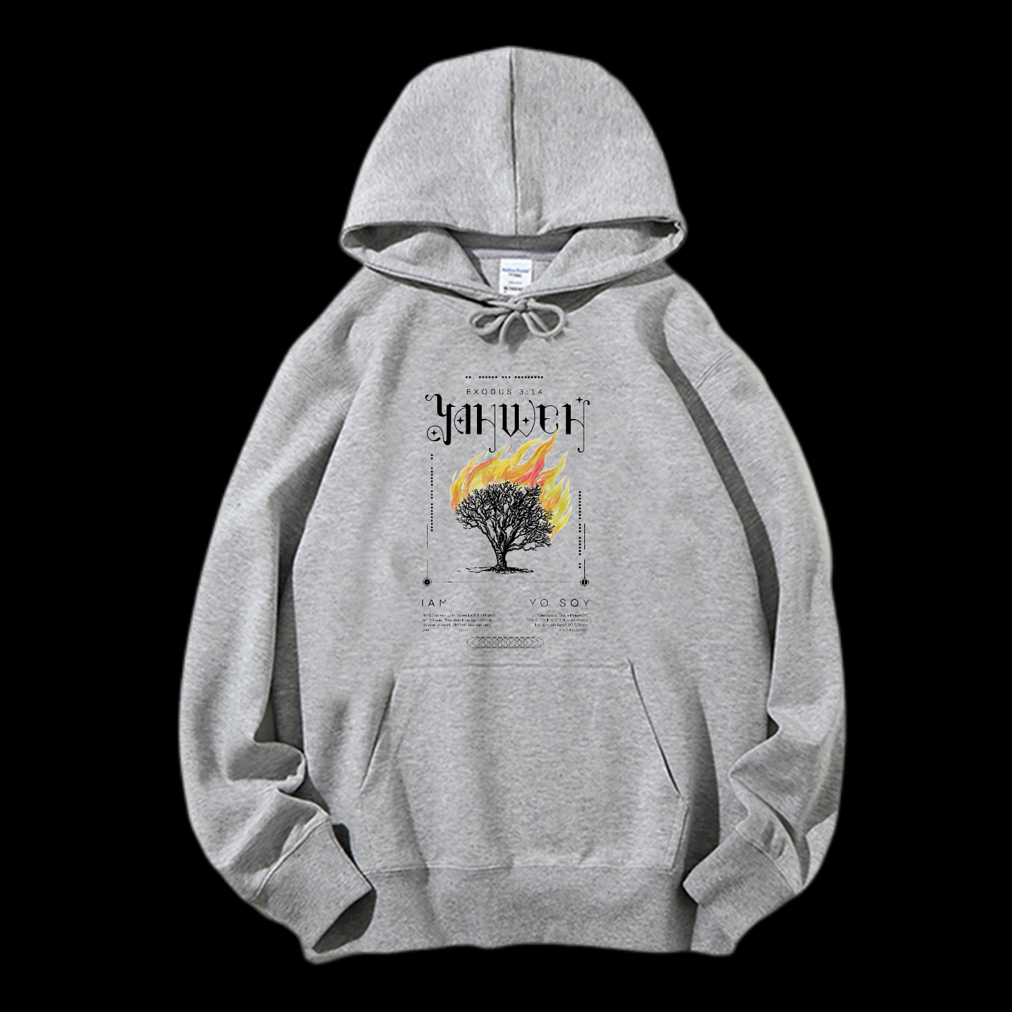 Exodus 3:14 Yahweh Drawstring Hoodie