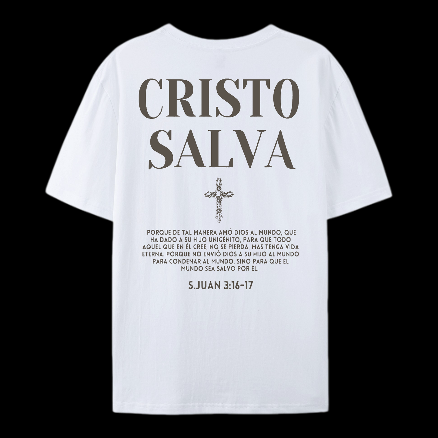 Cristo Salva Cotton T-Shirt