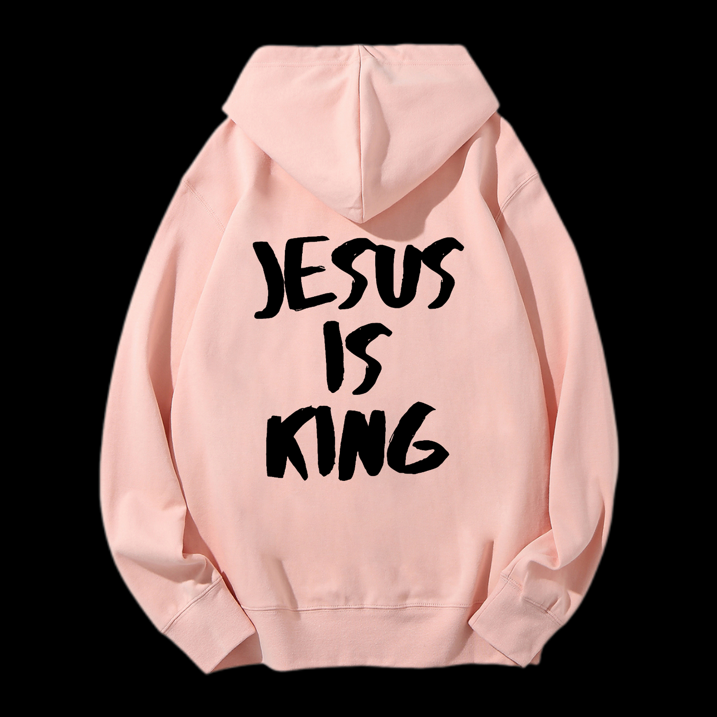 Jesus Is King Drawstring Hoodie