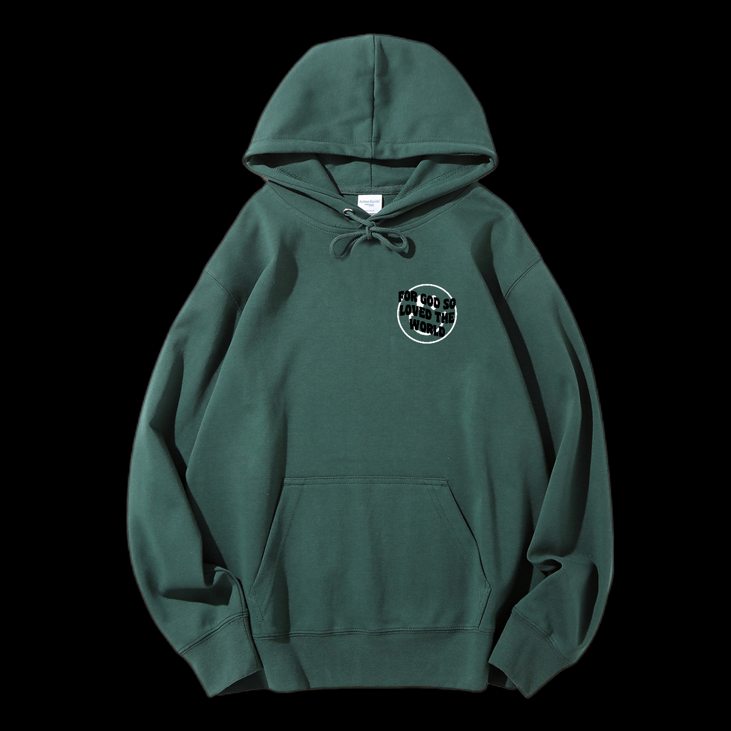 For God So Loved The World Drawstring Hoodie