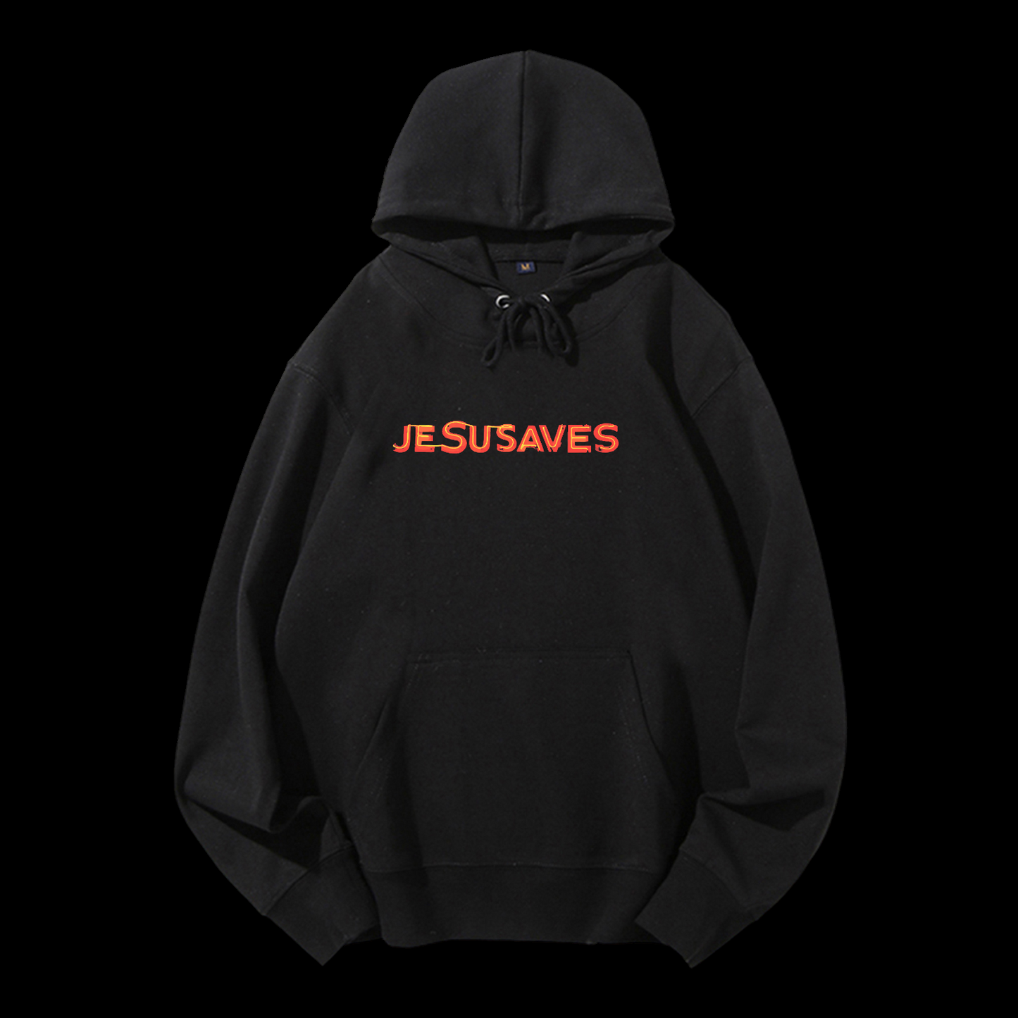 Jesus Saves Drawstring Hoodie