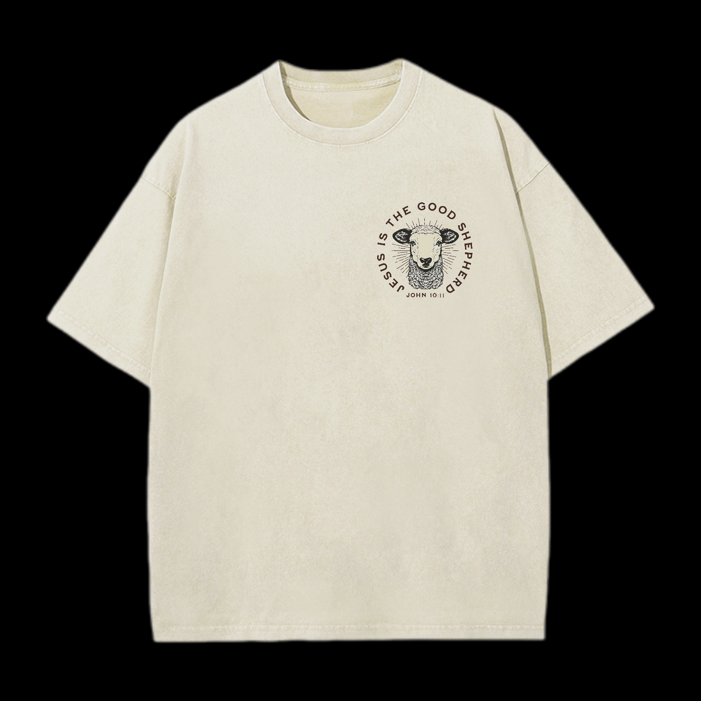 He Left The 99 To Rescue Me Washed T-Shirt