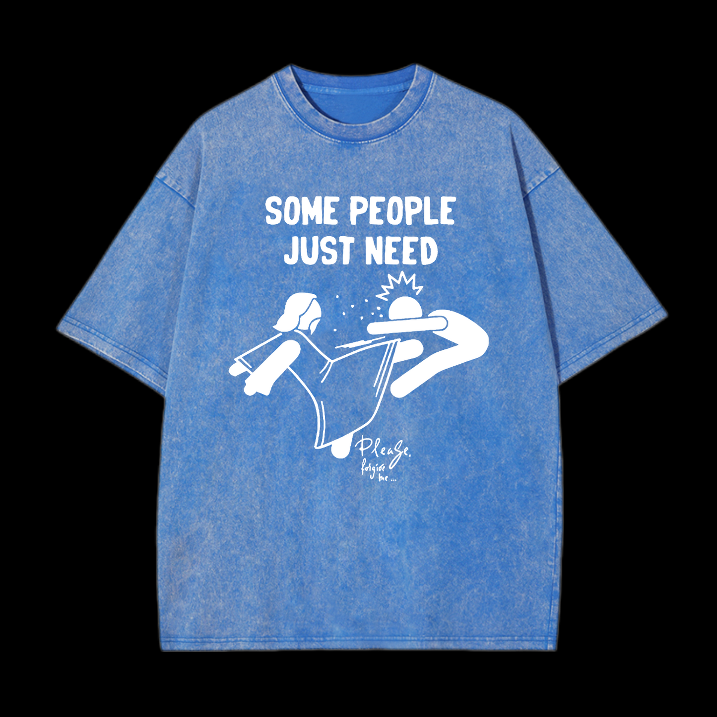 Please Forgive Me Washed T-Shirt