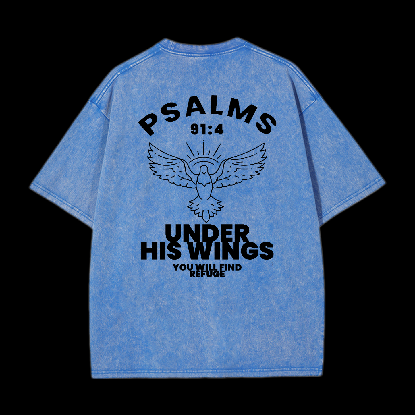 Under His Wings Washed T-Shirt