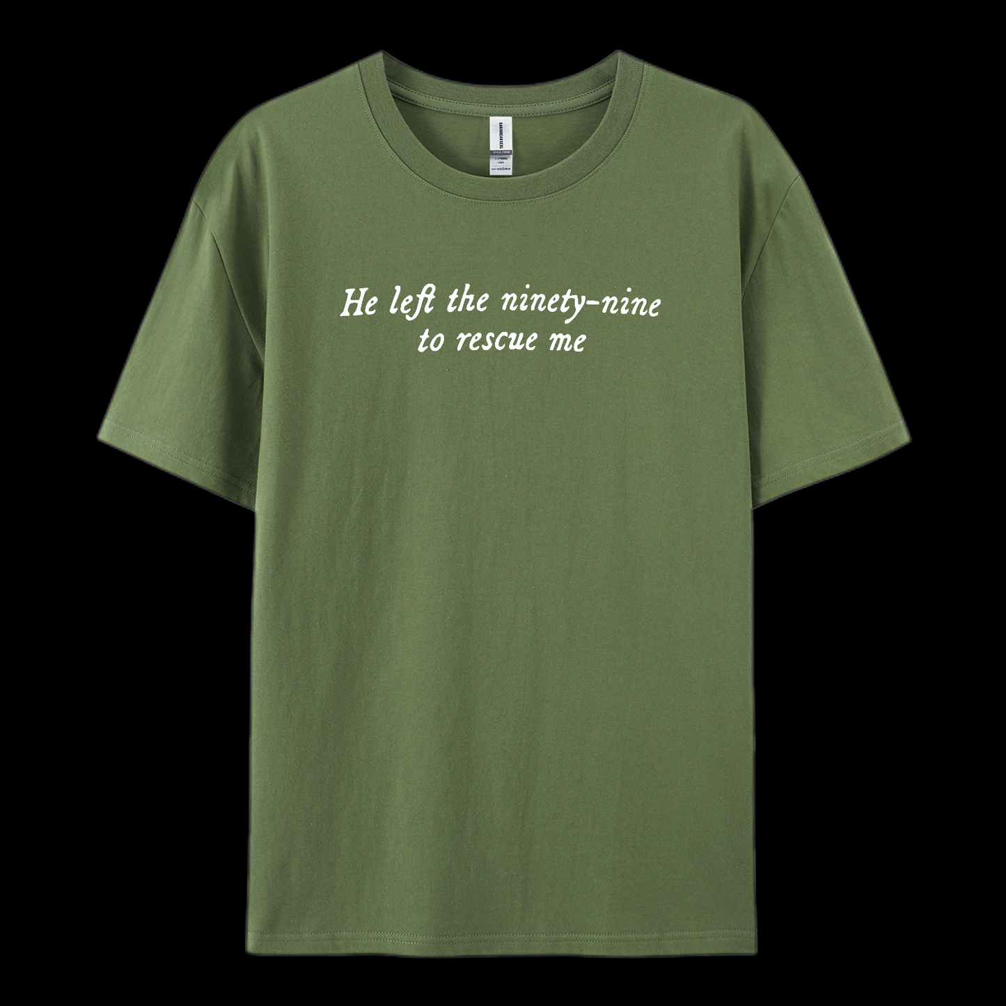 The Parable Of The Lost Sheep Cotton T-Shirt