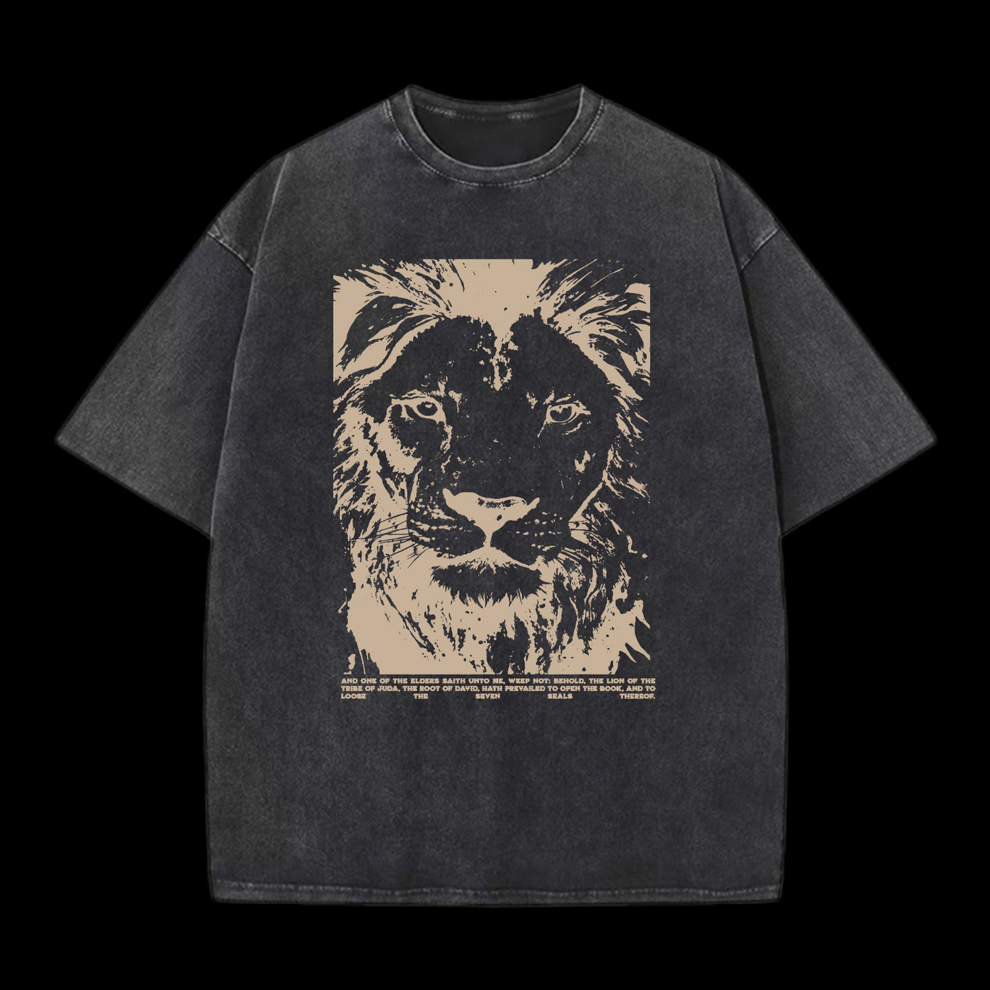 Revelation 5:5 Washed T-Shirt