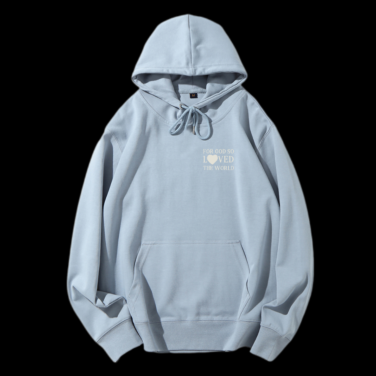 For God So Loved The World Drawstring Hoodie