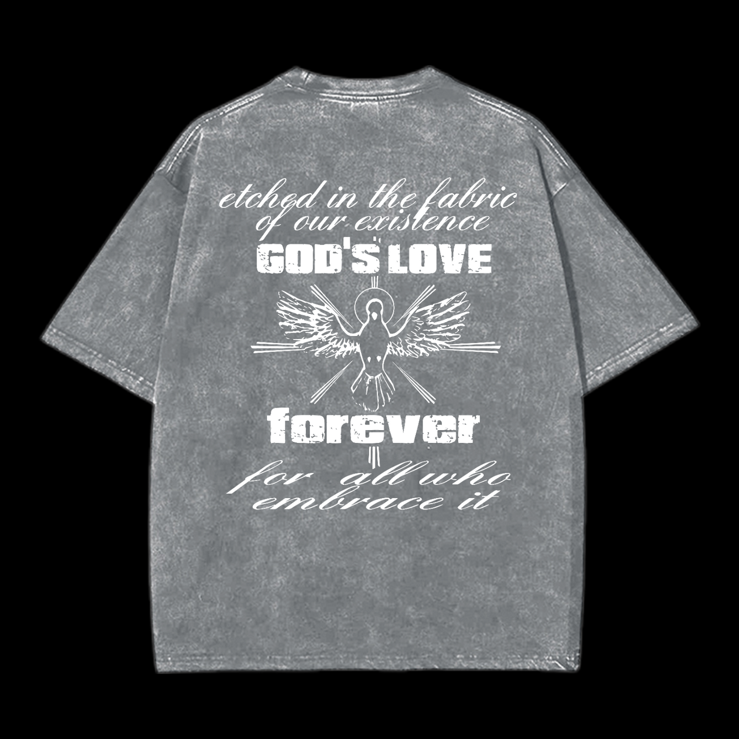 God's Love Forever Washed T-Shirt