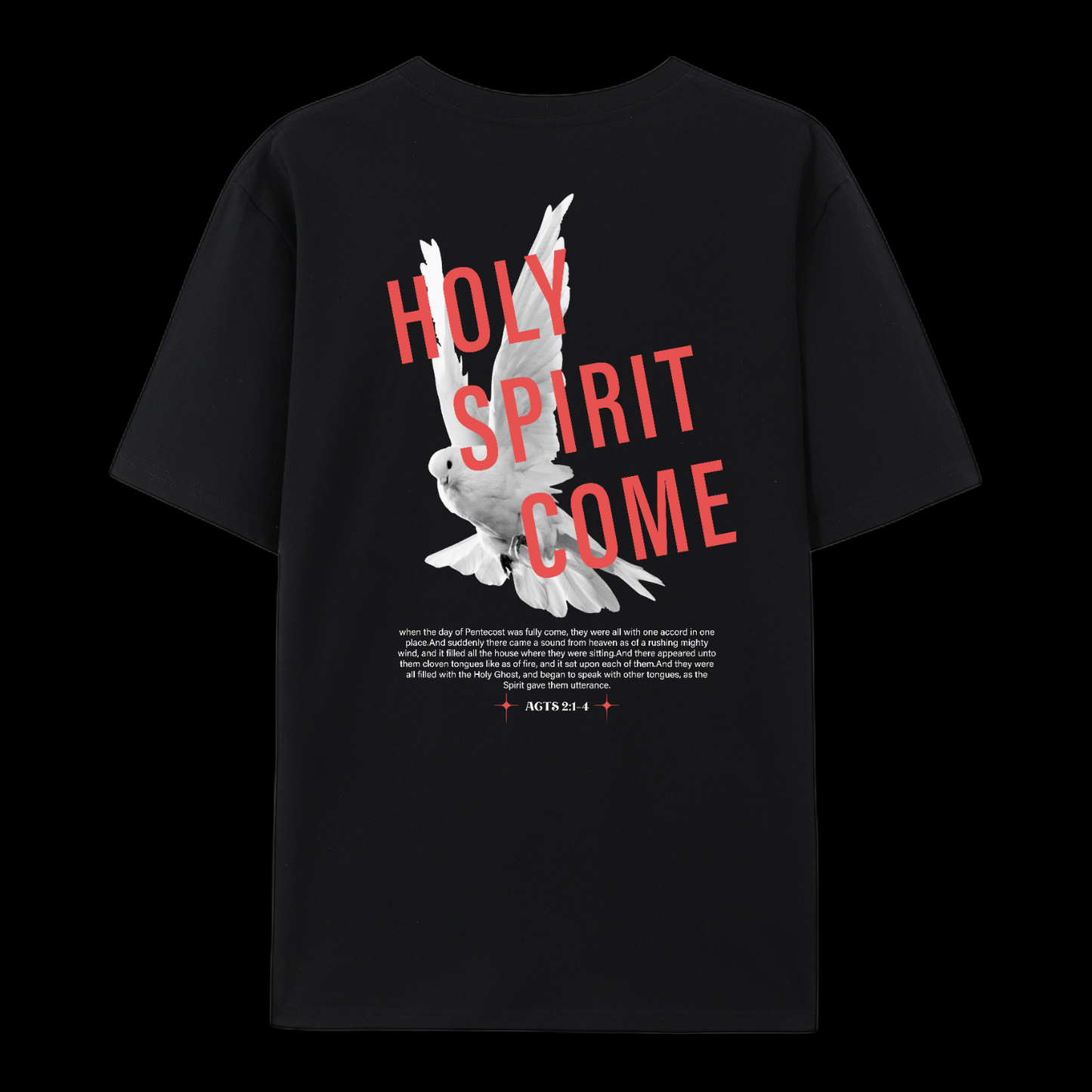 Holy Spirit Come Cotton T-Shirt