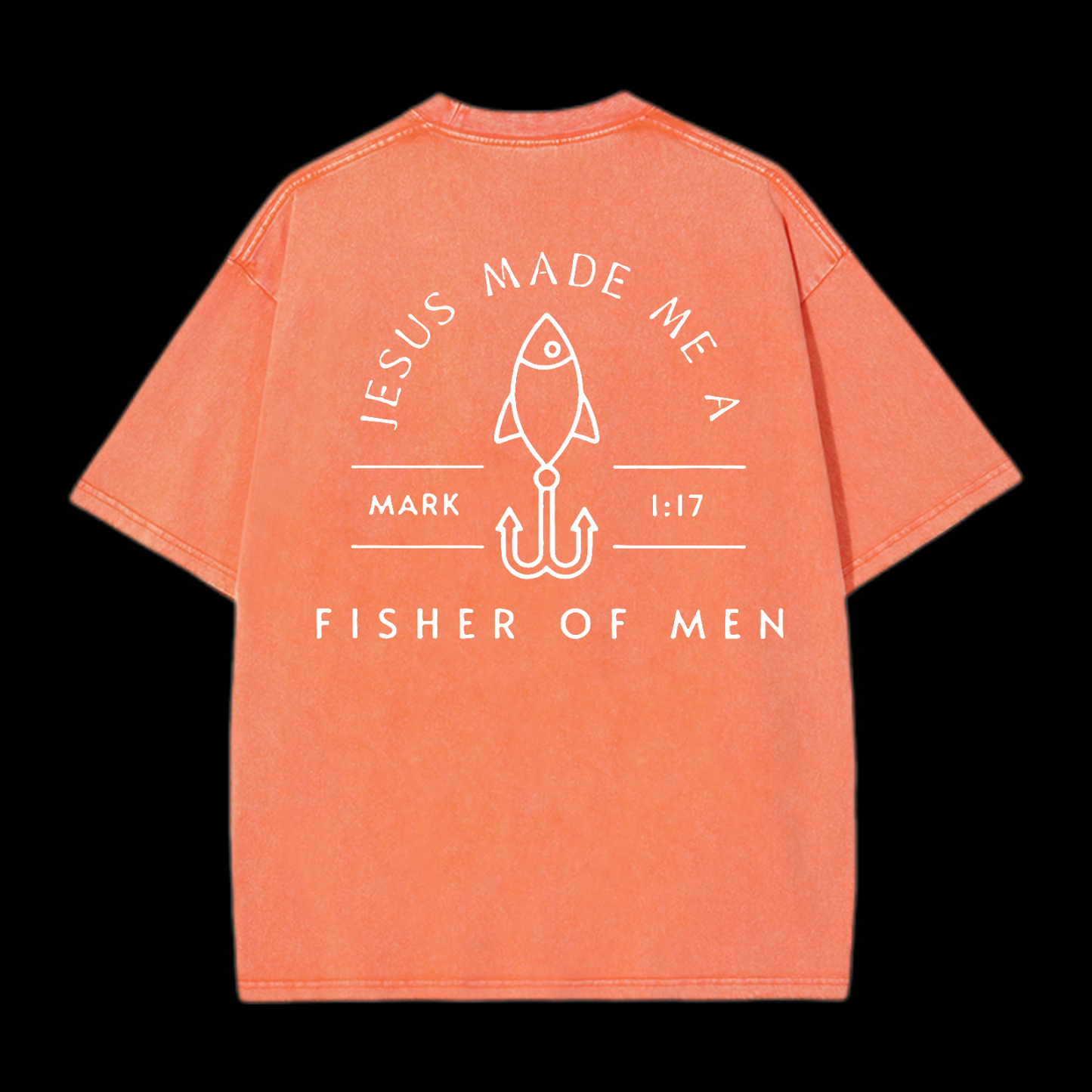 Fisher of Men Washed T-Shirt