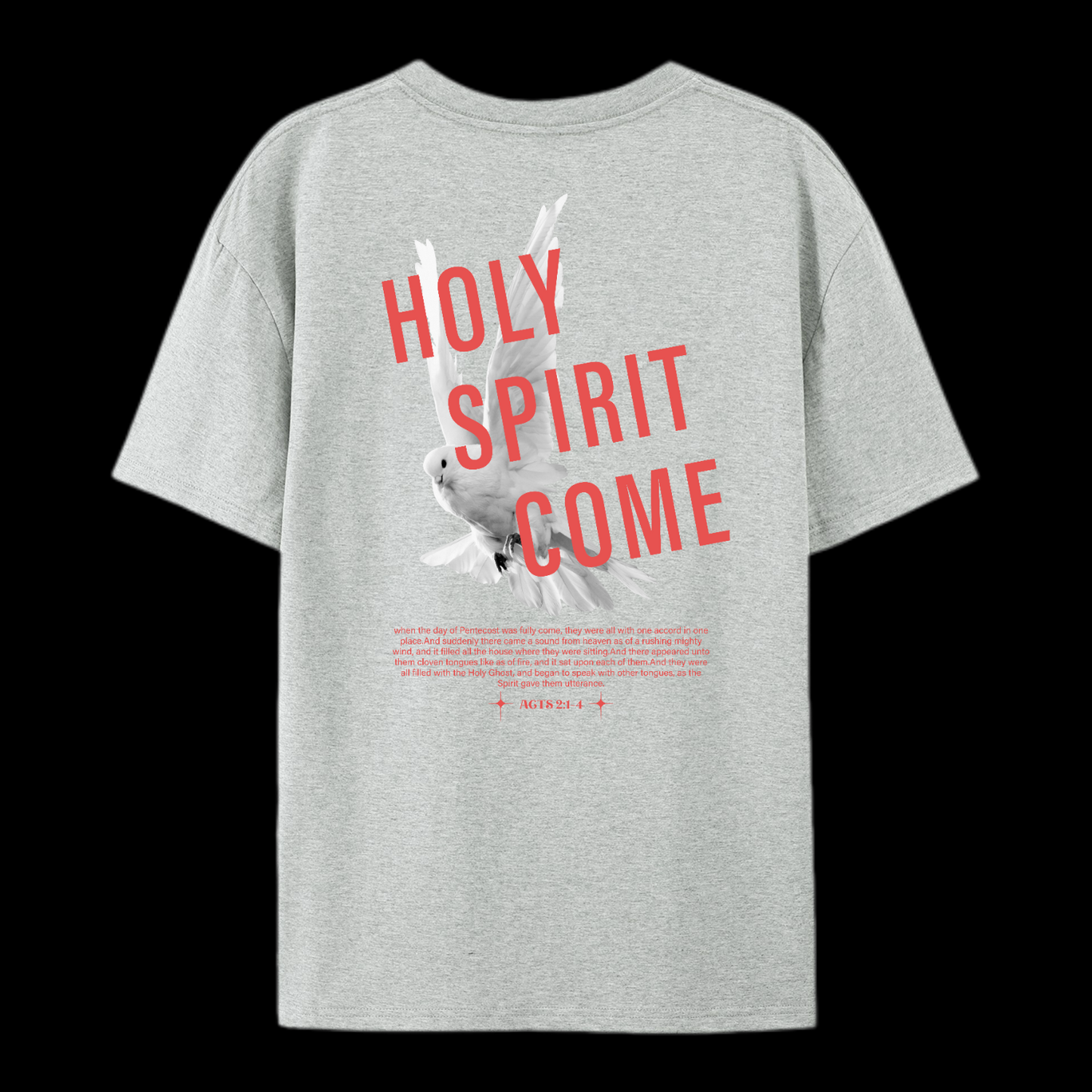 Holy Spirit Come Cotton T-Shirt