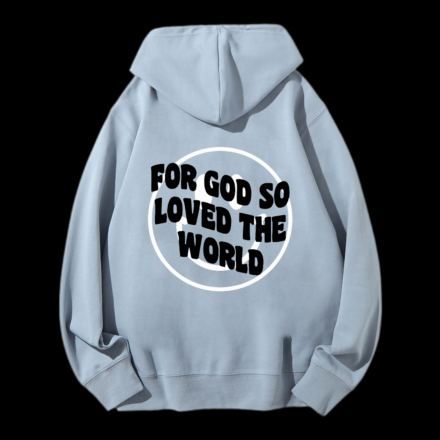 For God So Loved The World Drawstring Hoodie