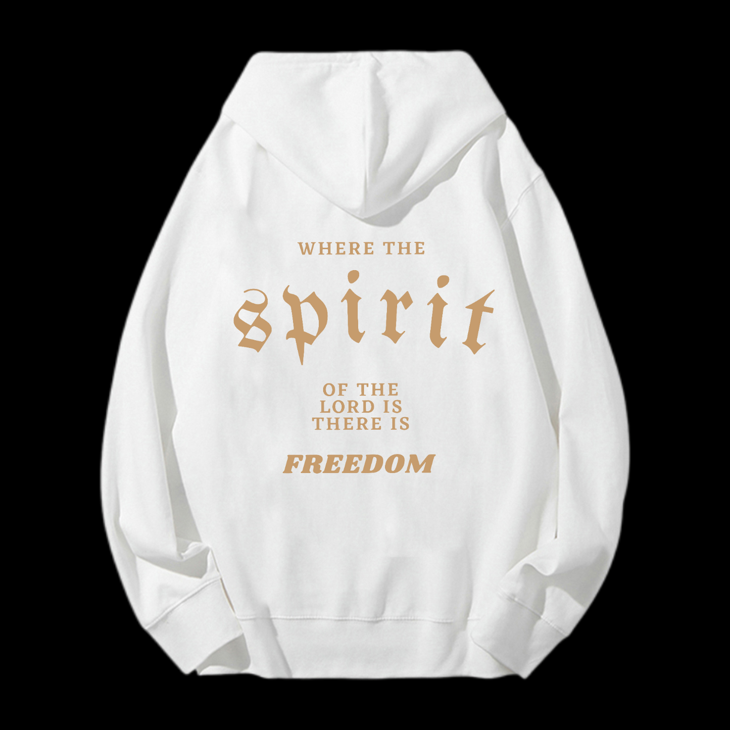 Where The Spirit Drawstring Hoodie
