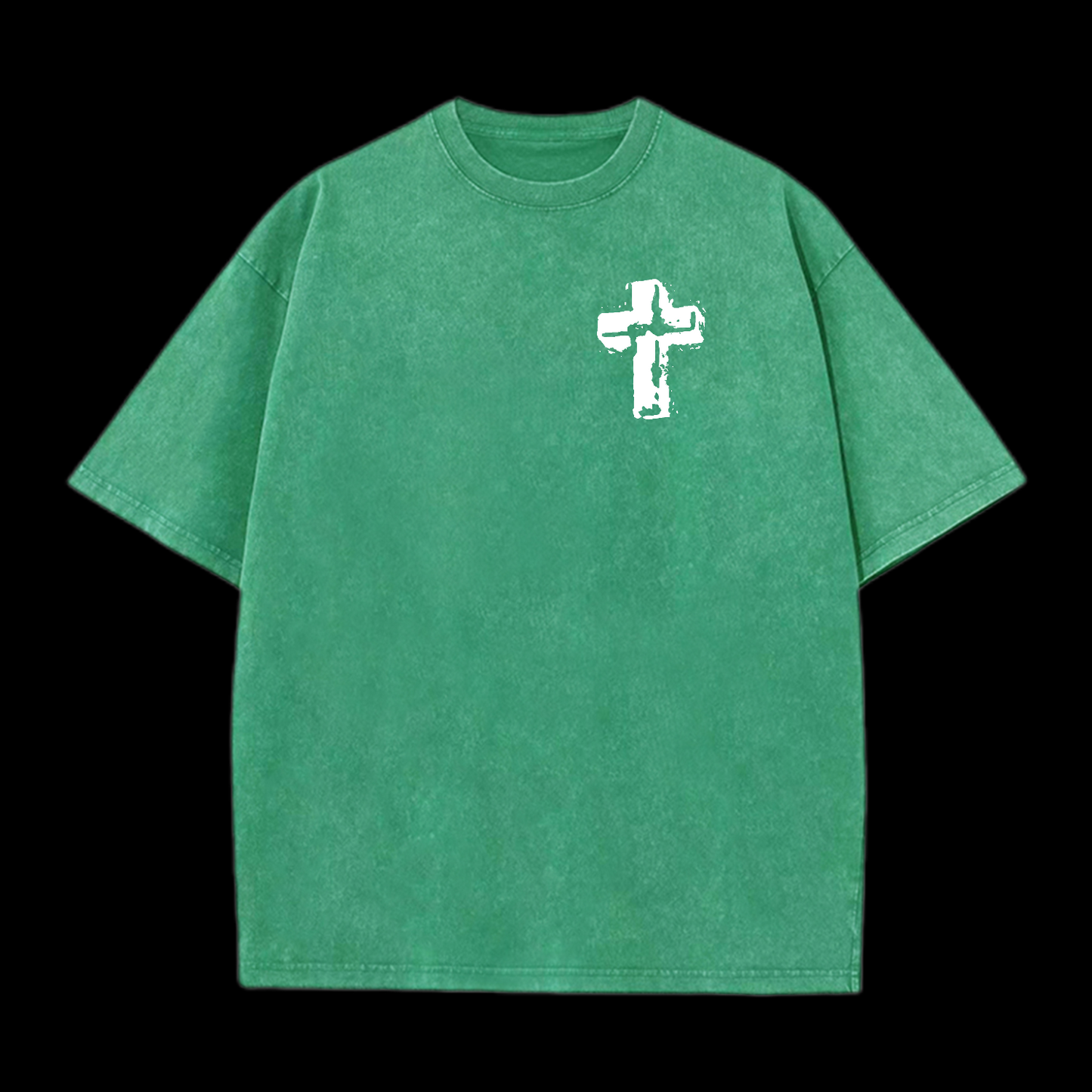 Jesus Saves Washed T-Shirt