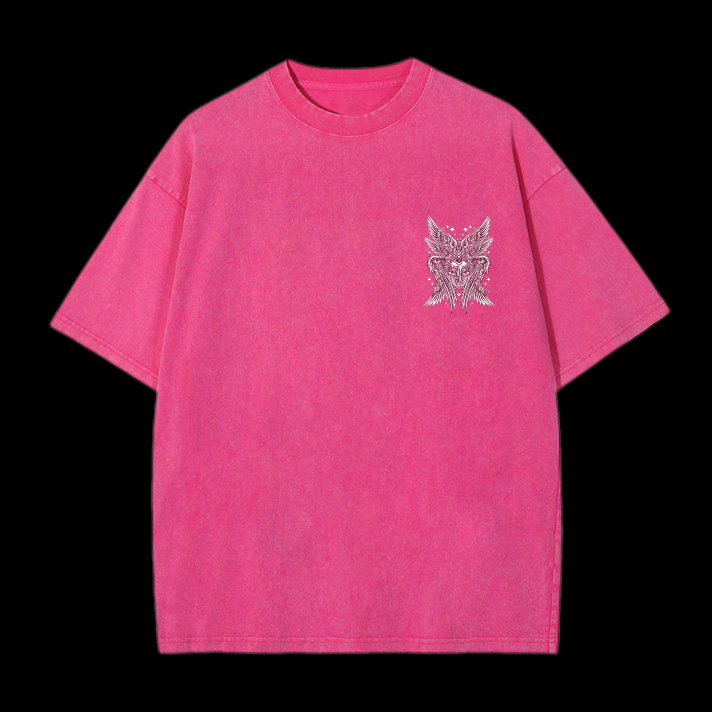 Faith Over Fear Seraphim Angel Christian tee