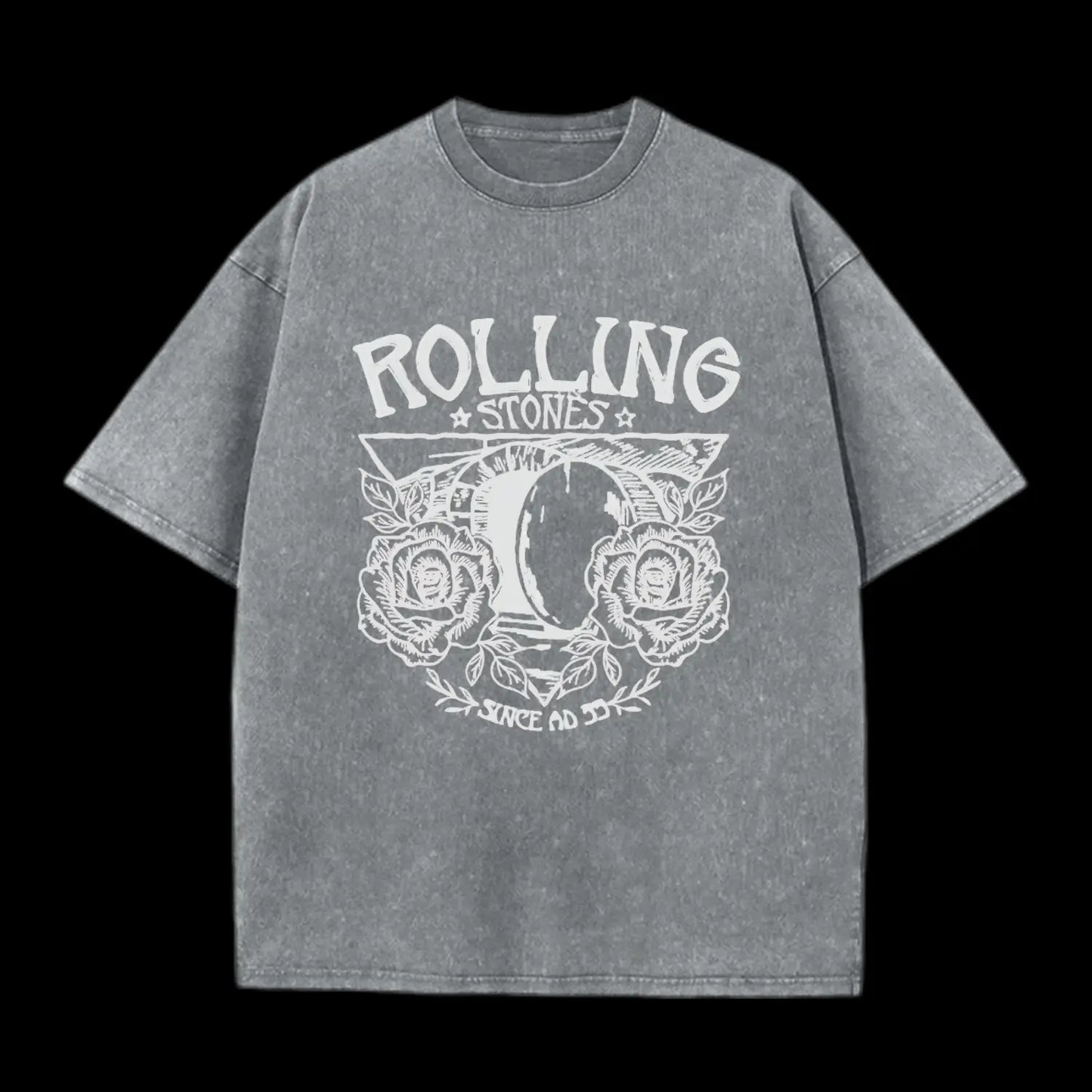Rolling Stones Retro Christian Washed T-Shirt