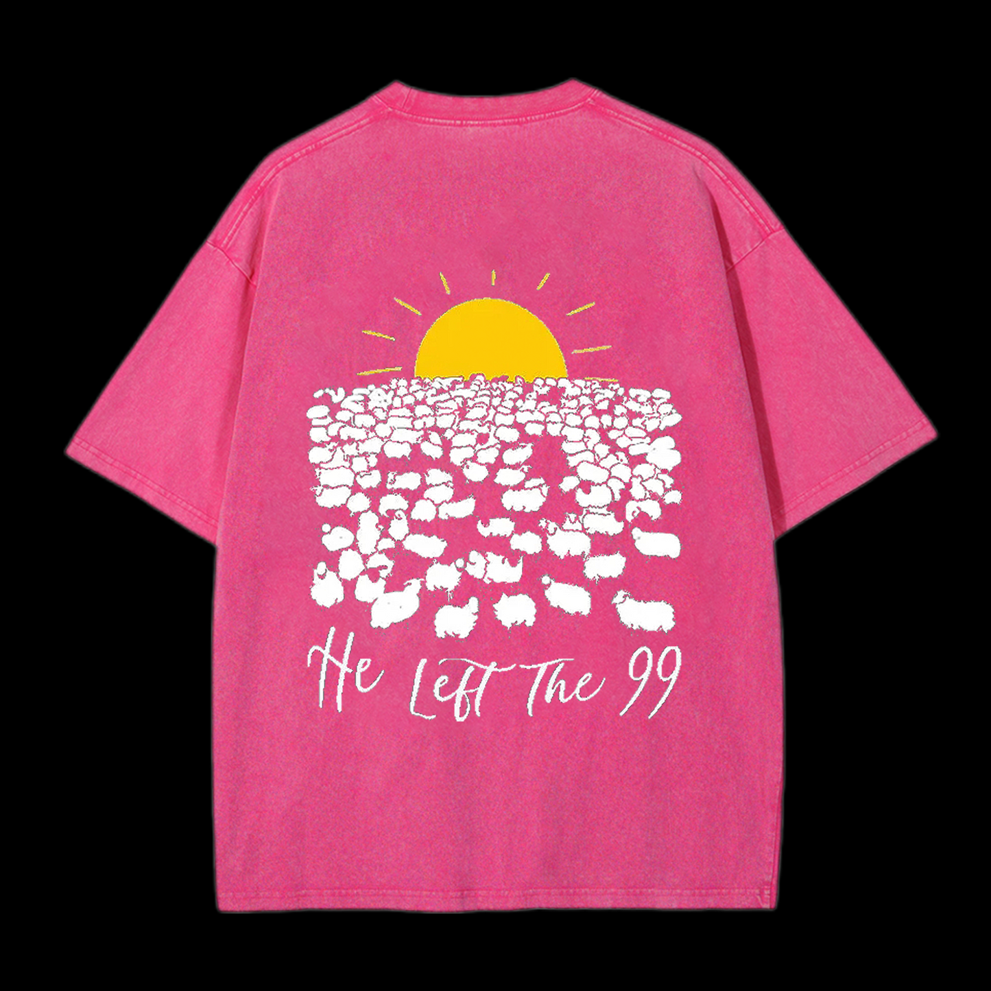 He Left The 99 Christian tee