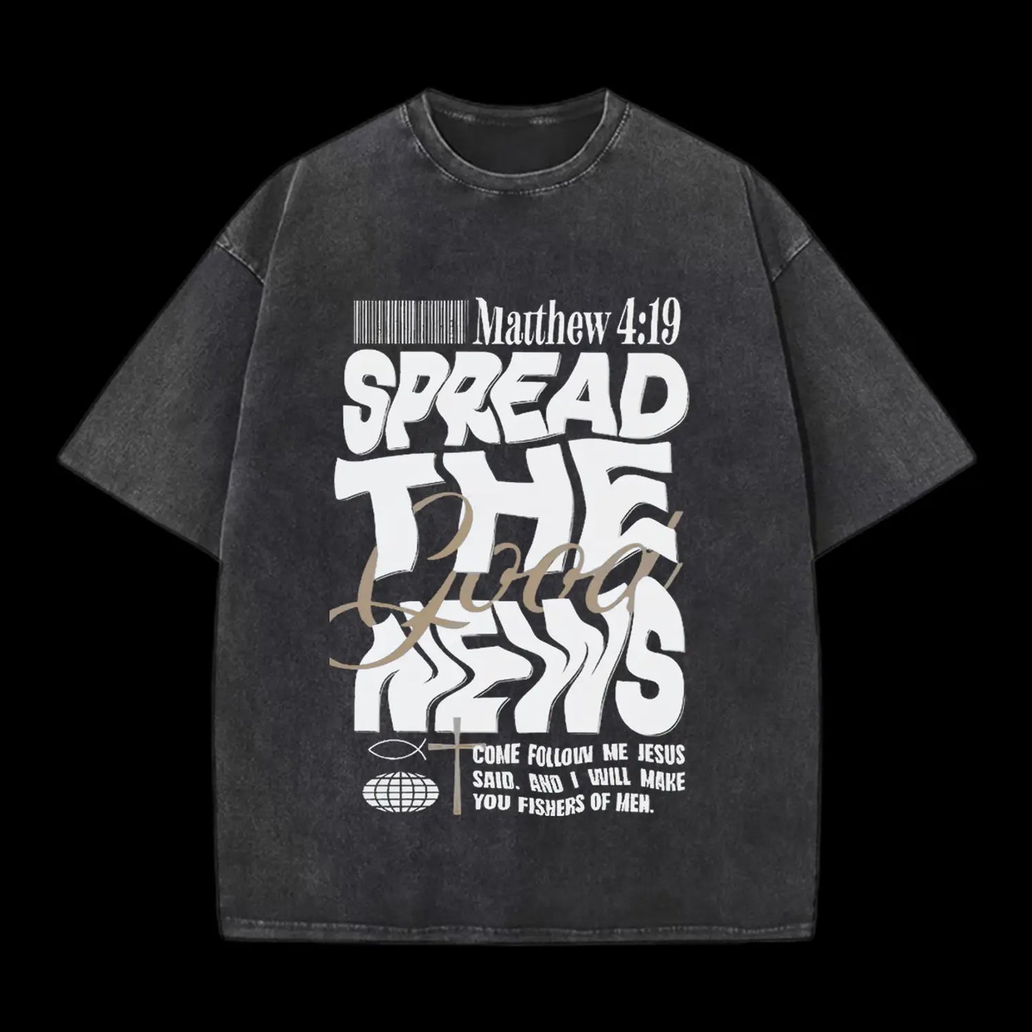 SPEREAD THE GOOD NEWS CHRISTIAN TEE