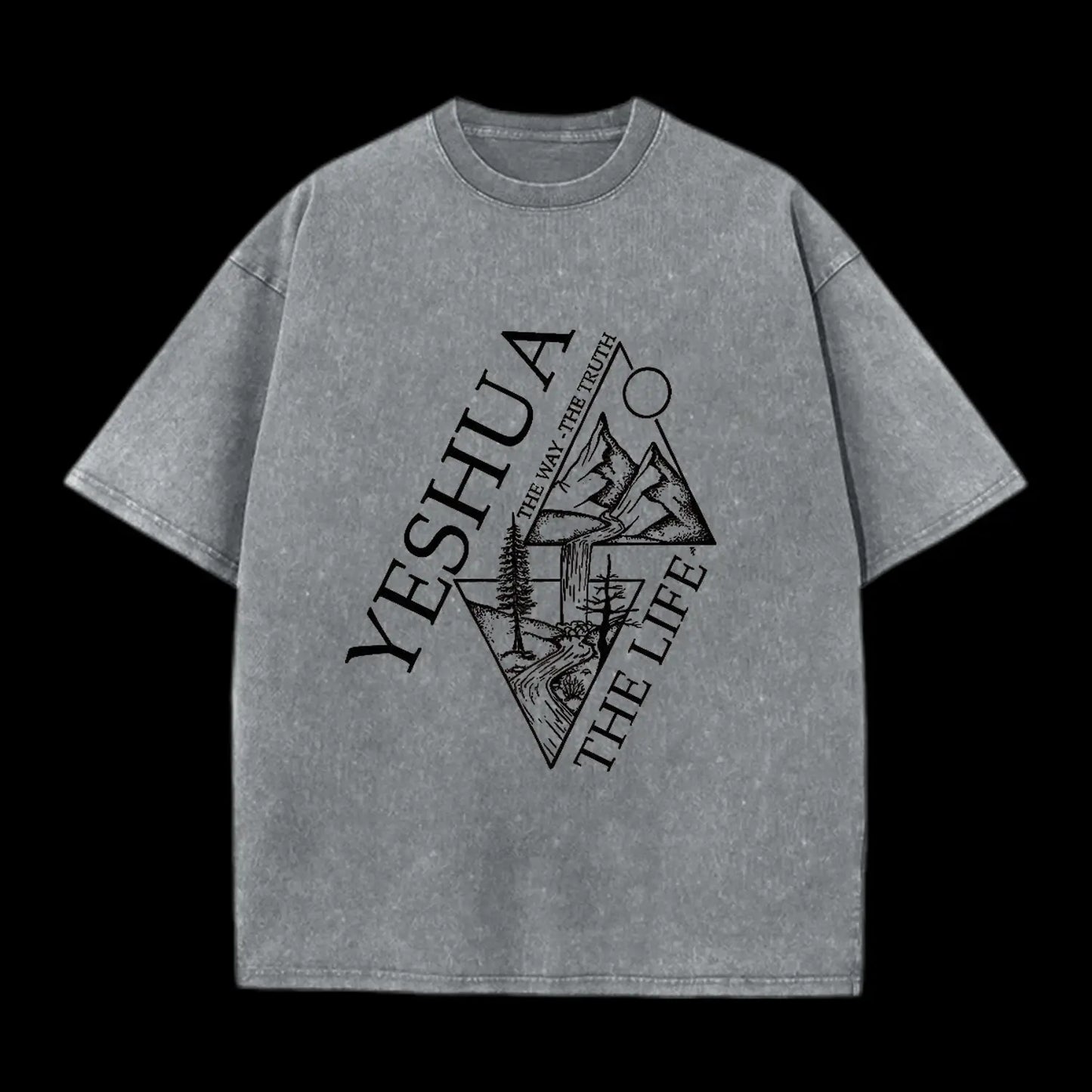 Yeshua The Way The Truth The Life Christian Tee