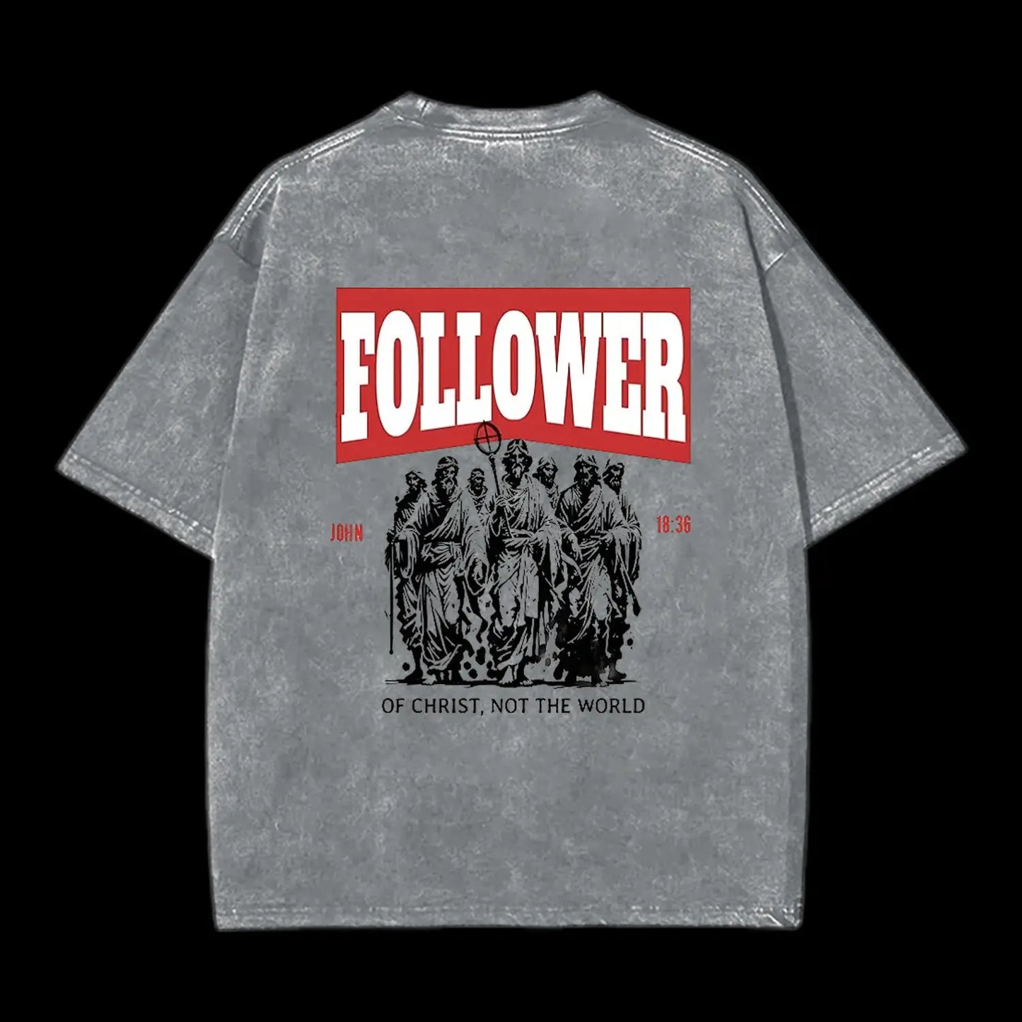 Follower Christian Washed T-Shirt