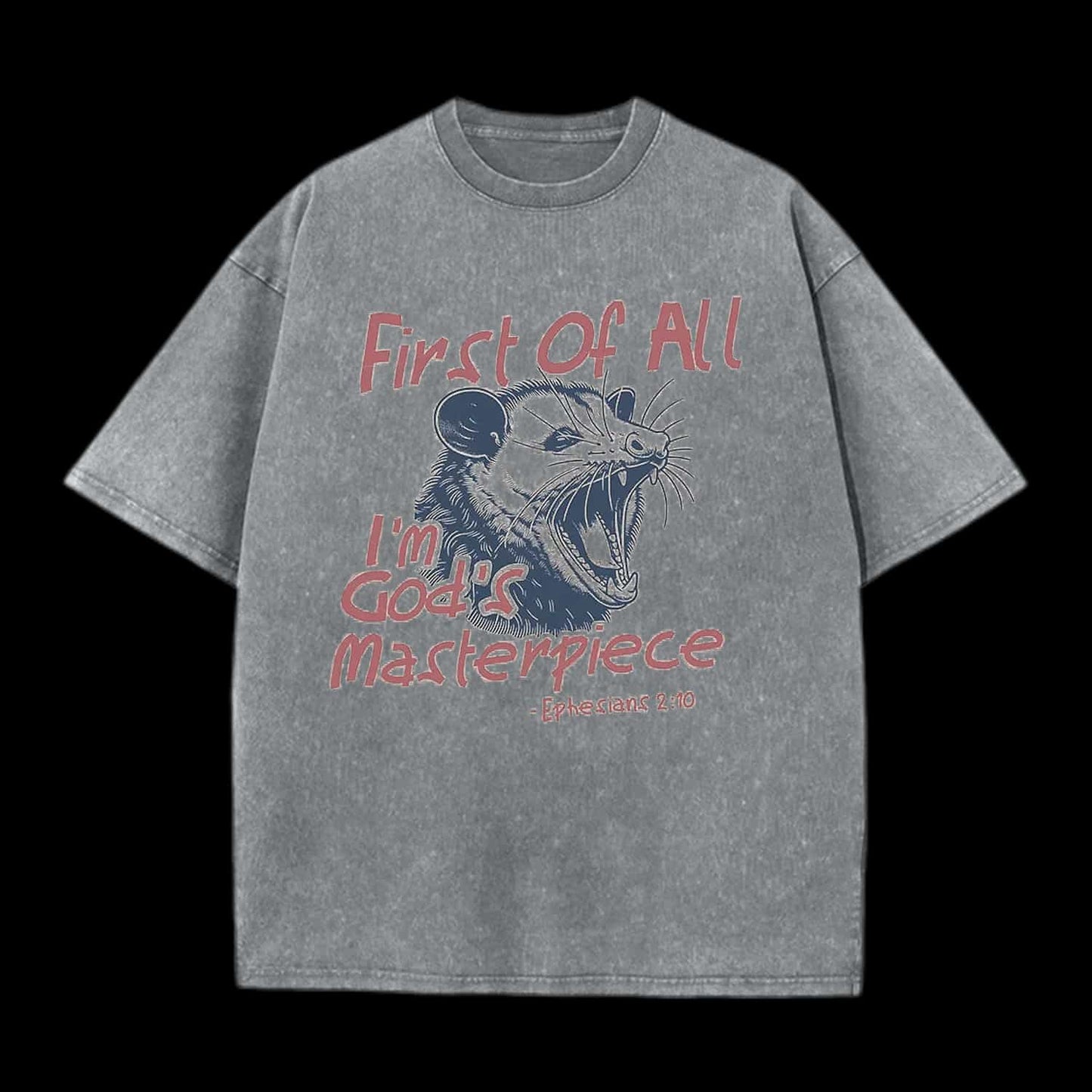 FIRST OF ALL I'M GOD'S MASTERPIECE CHRISTIAN TEE