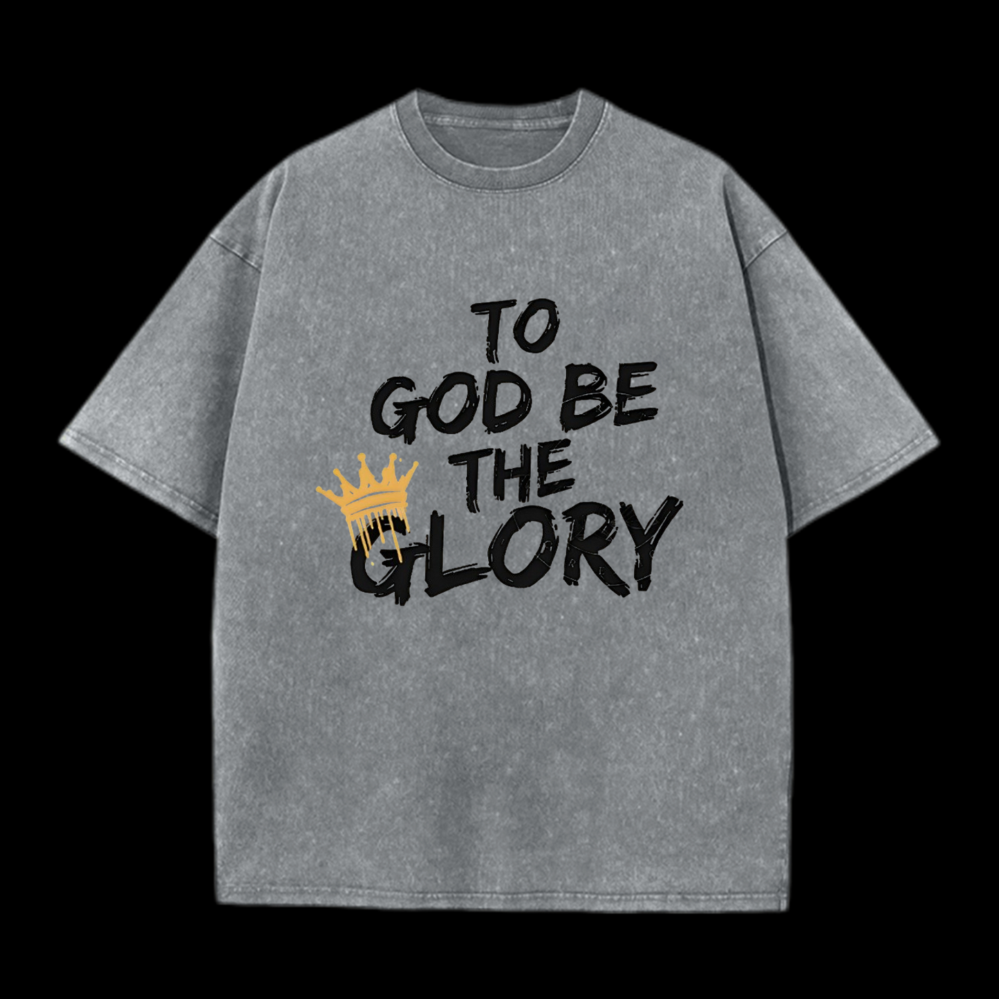 To God Be The Glory Printed Men's Tee