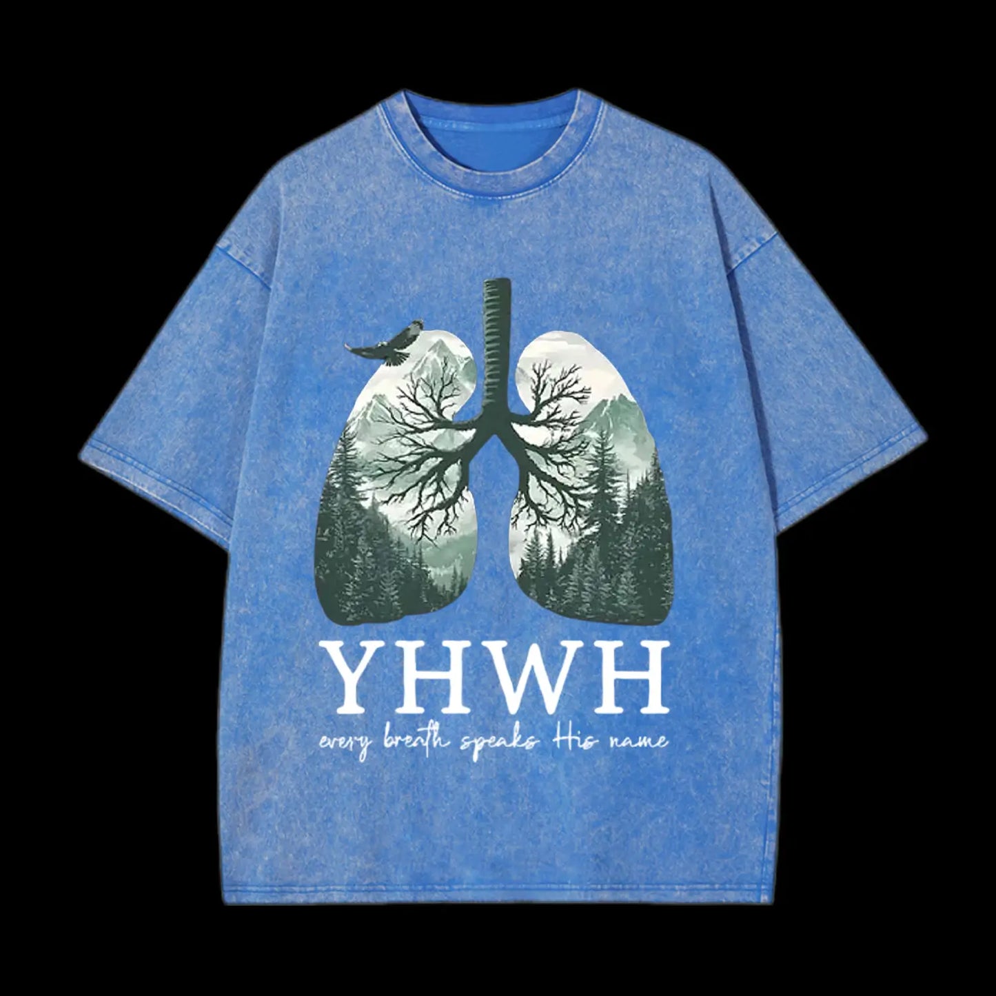 YHWH WASHED T-SHIRT
