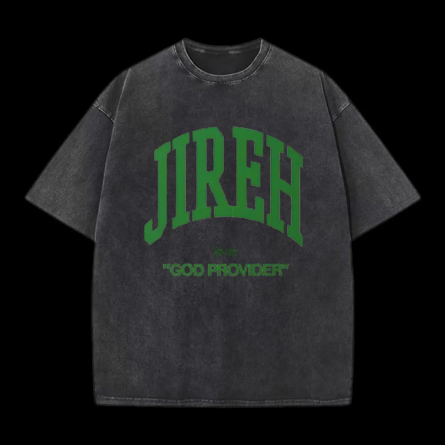 JIREH CHRISTIAN WASHED T-SHIRT