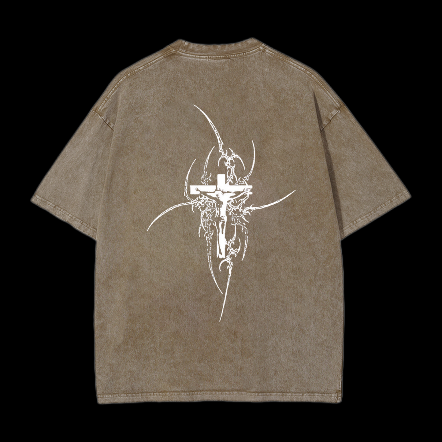 Cross Print Tee