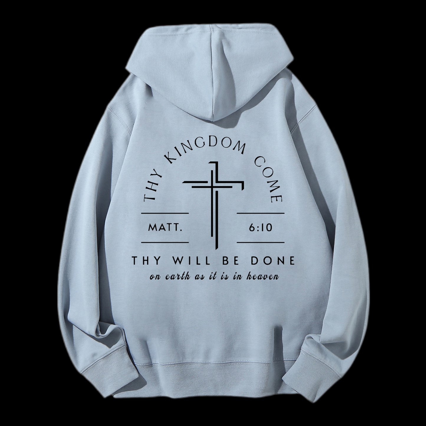 Thy Will Be Done Drawstring Hoodie