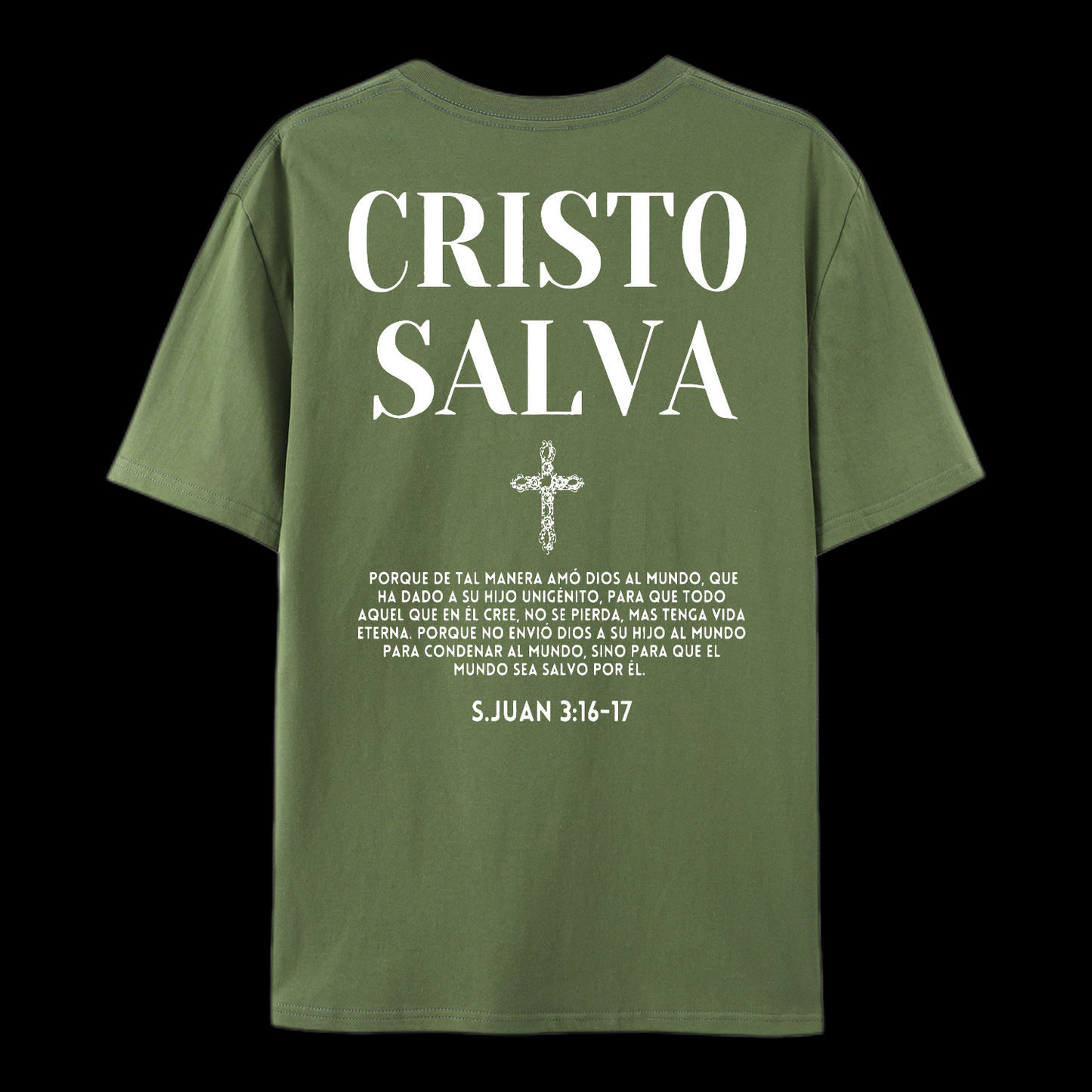 Cristo Salva Cotton T-Shirt