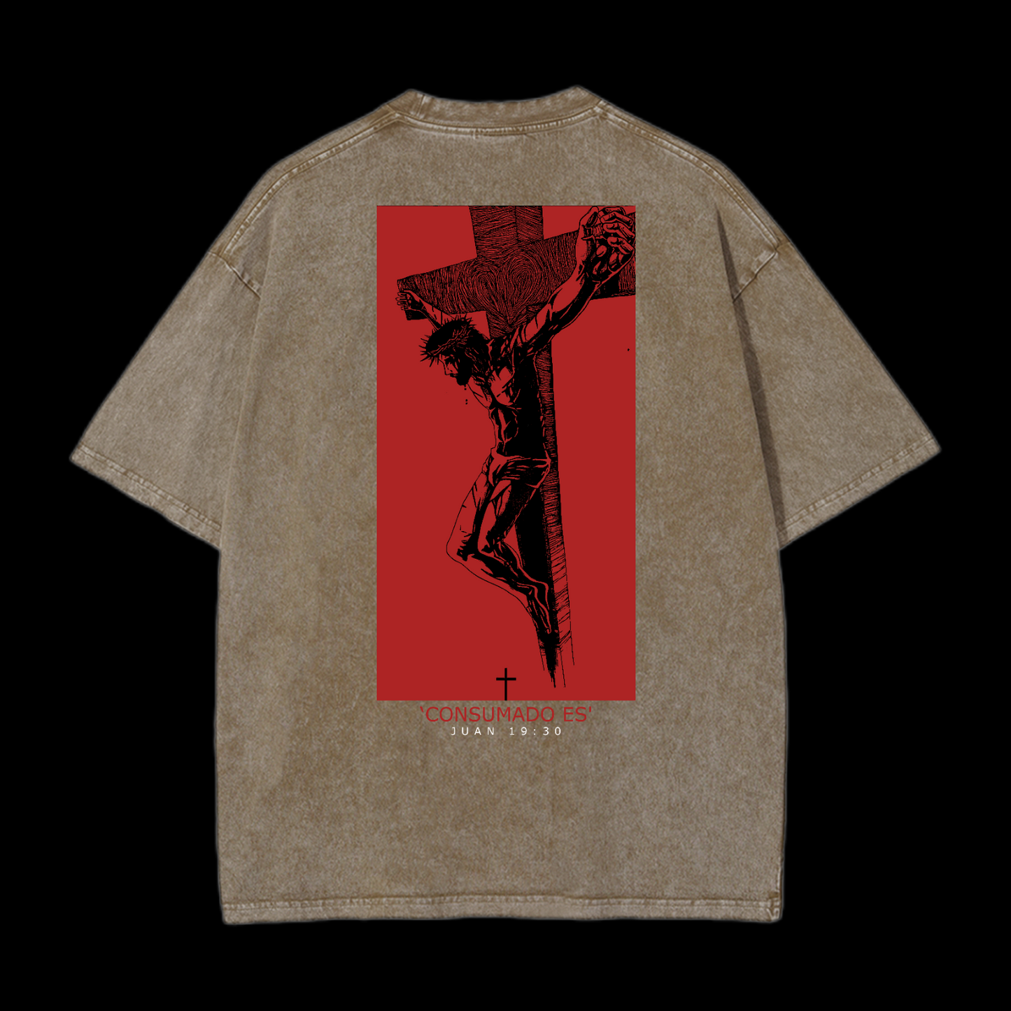 Juan 19:30 Washed T-Shirt
