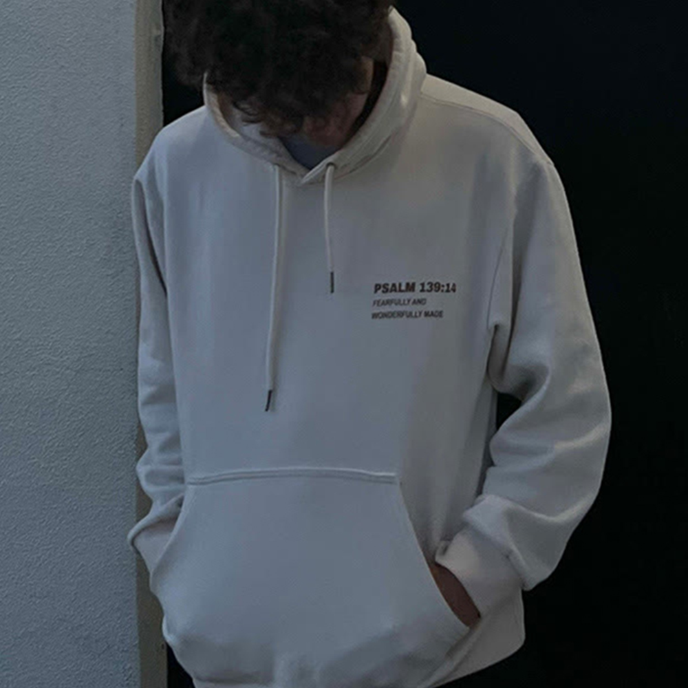 God's Work Psalm 139:14 Drawstring Hoodie