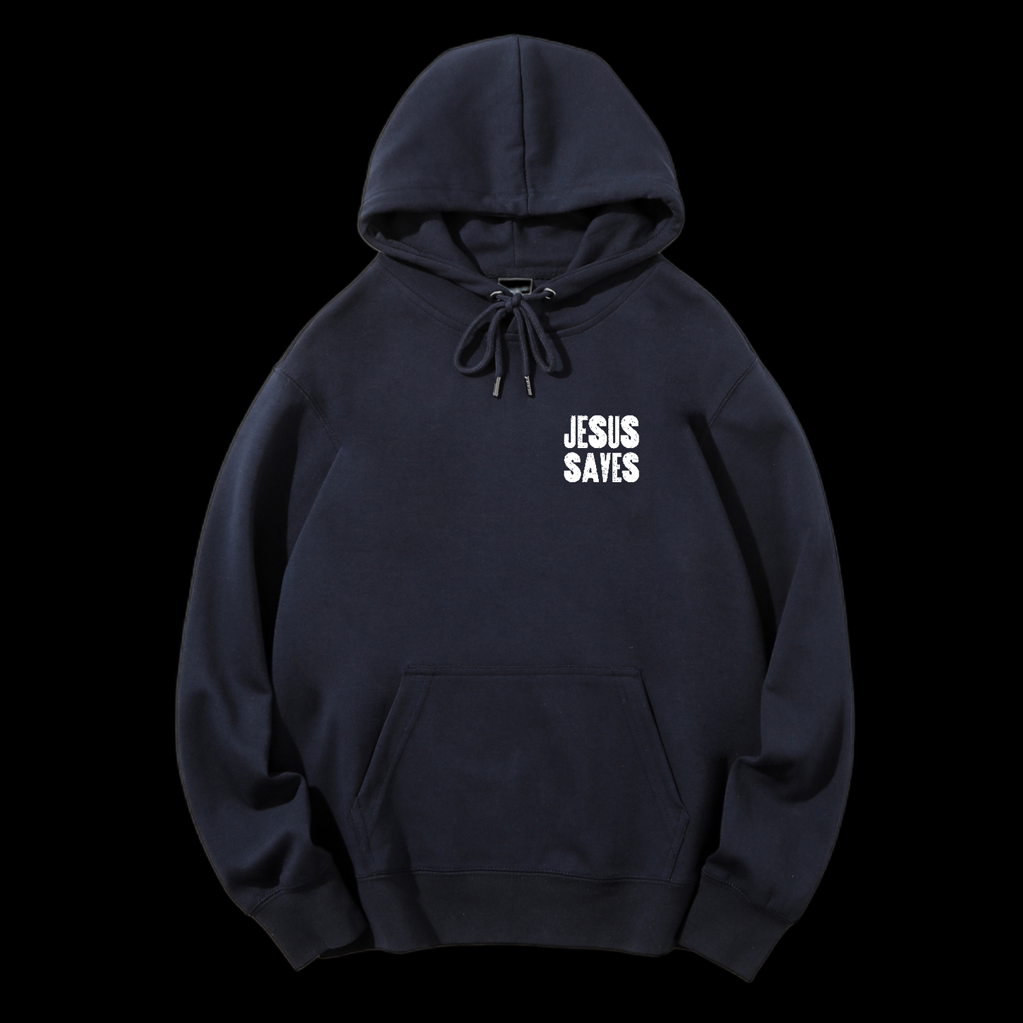 Jesus Saves Drawstring Hoodie